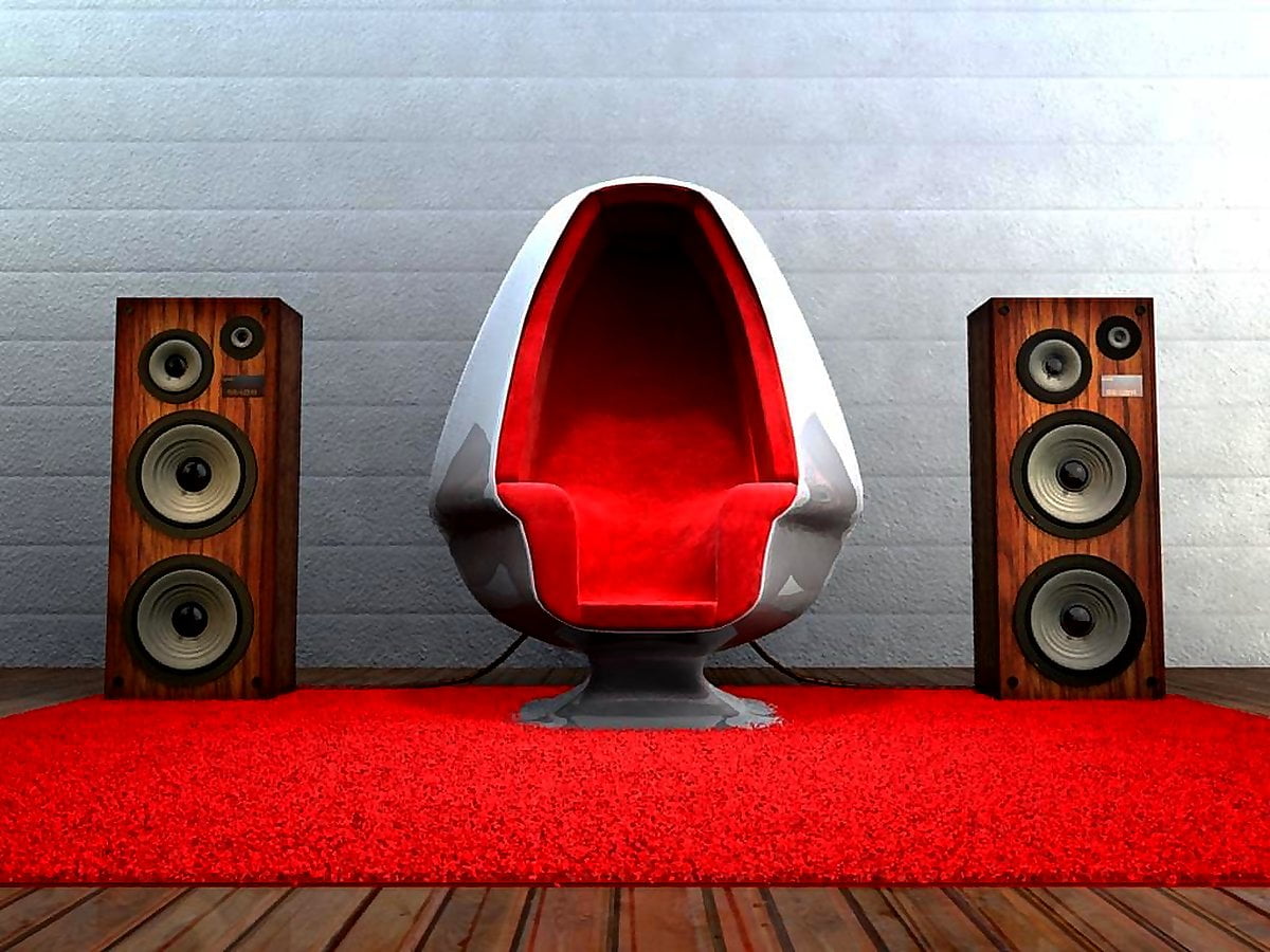 Loudspeaker, Interior, Computer Speaker background. FREE Best picture