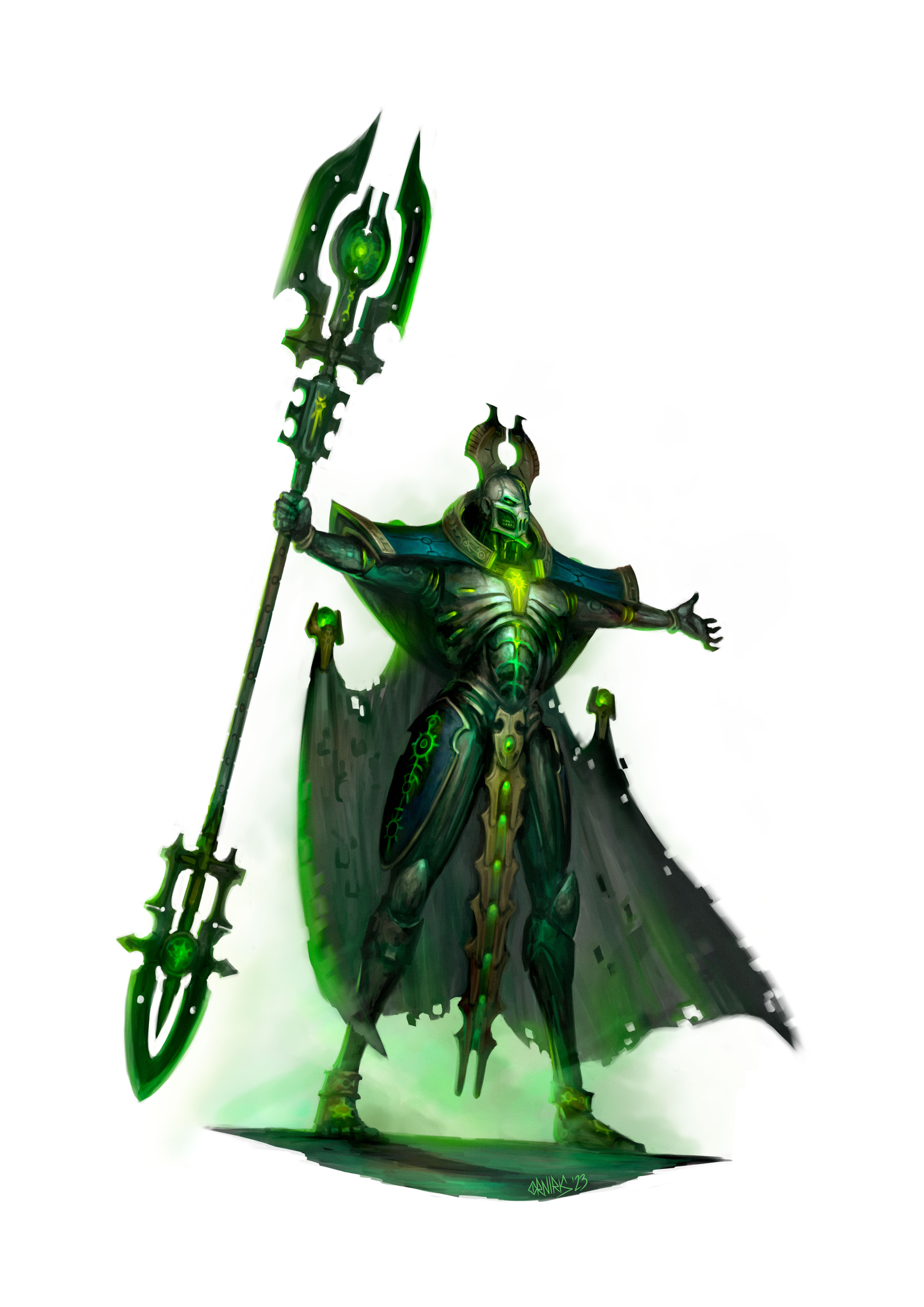 Osirakht, Necrons 40,000 Fan Art