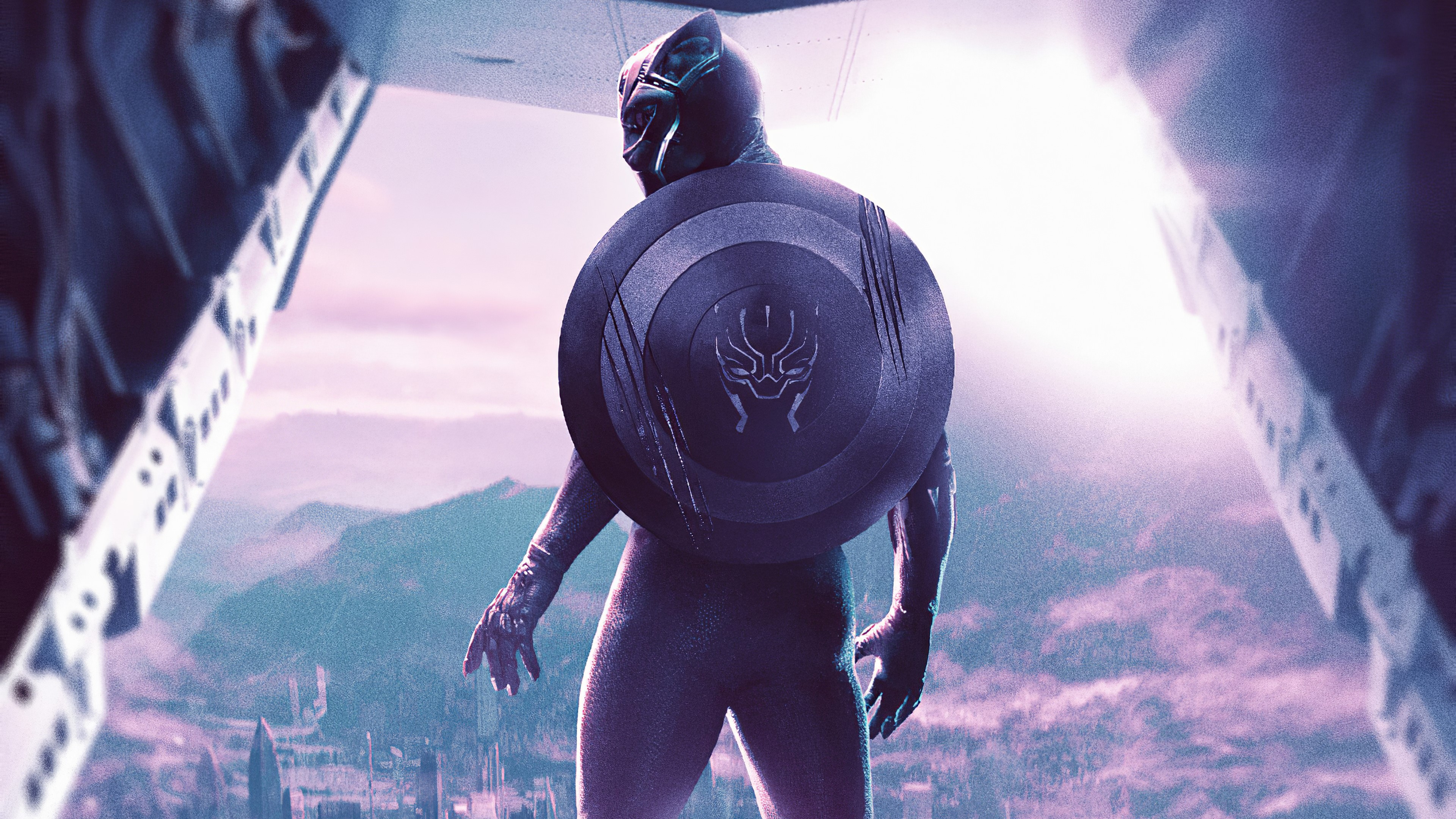 Wallpaper / black panther, superheroes, hd, 4k, artstation free download