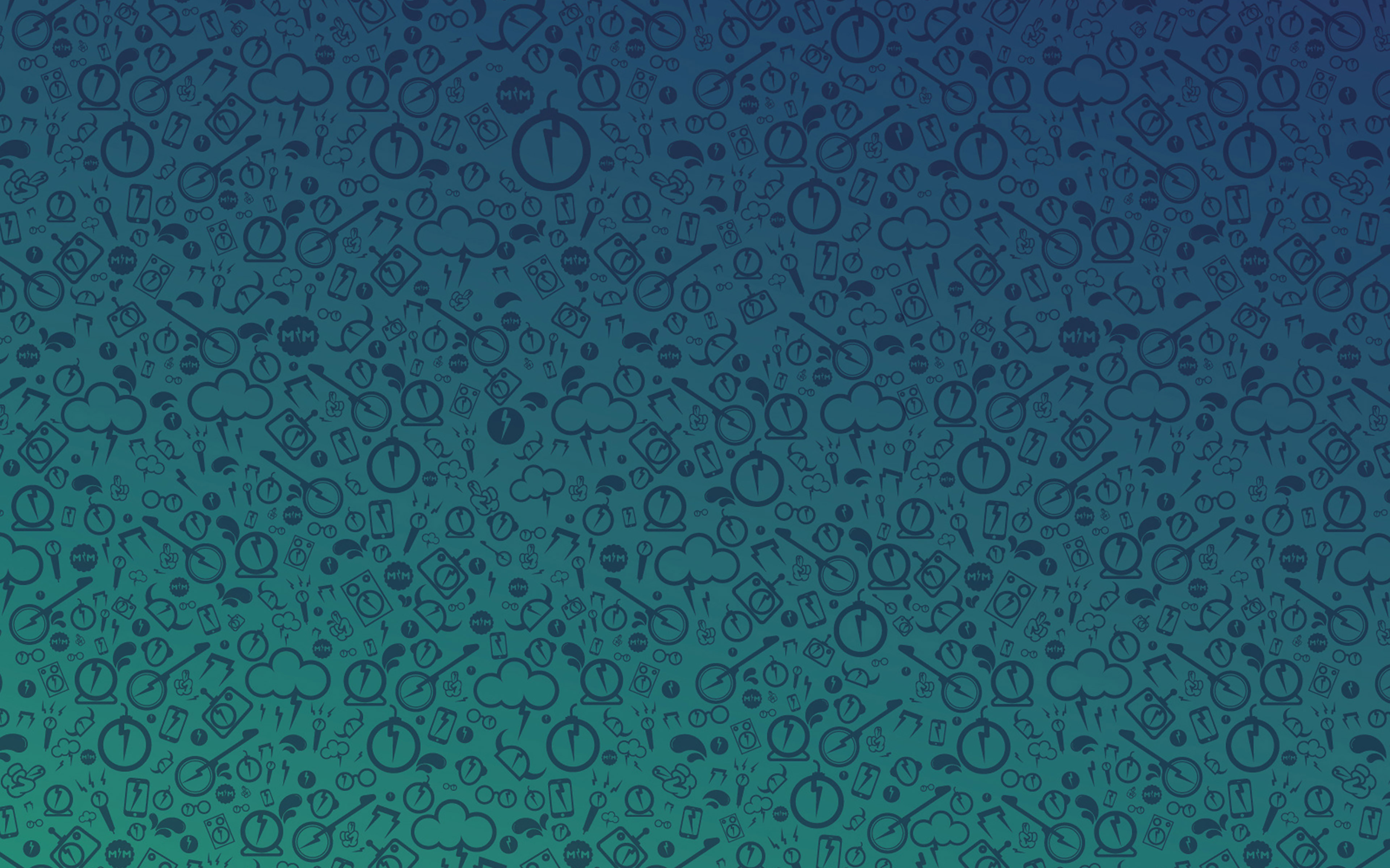 wallpaper for desktop, laptop. electric icons pattern art