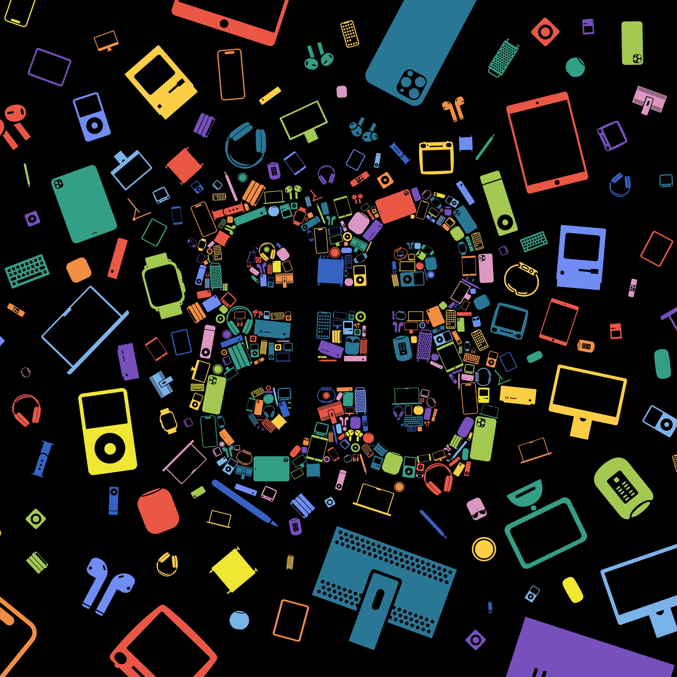WWDC 2023 Wallpaper 4K, Apple Event, Apple devices, 5K