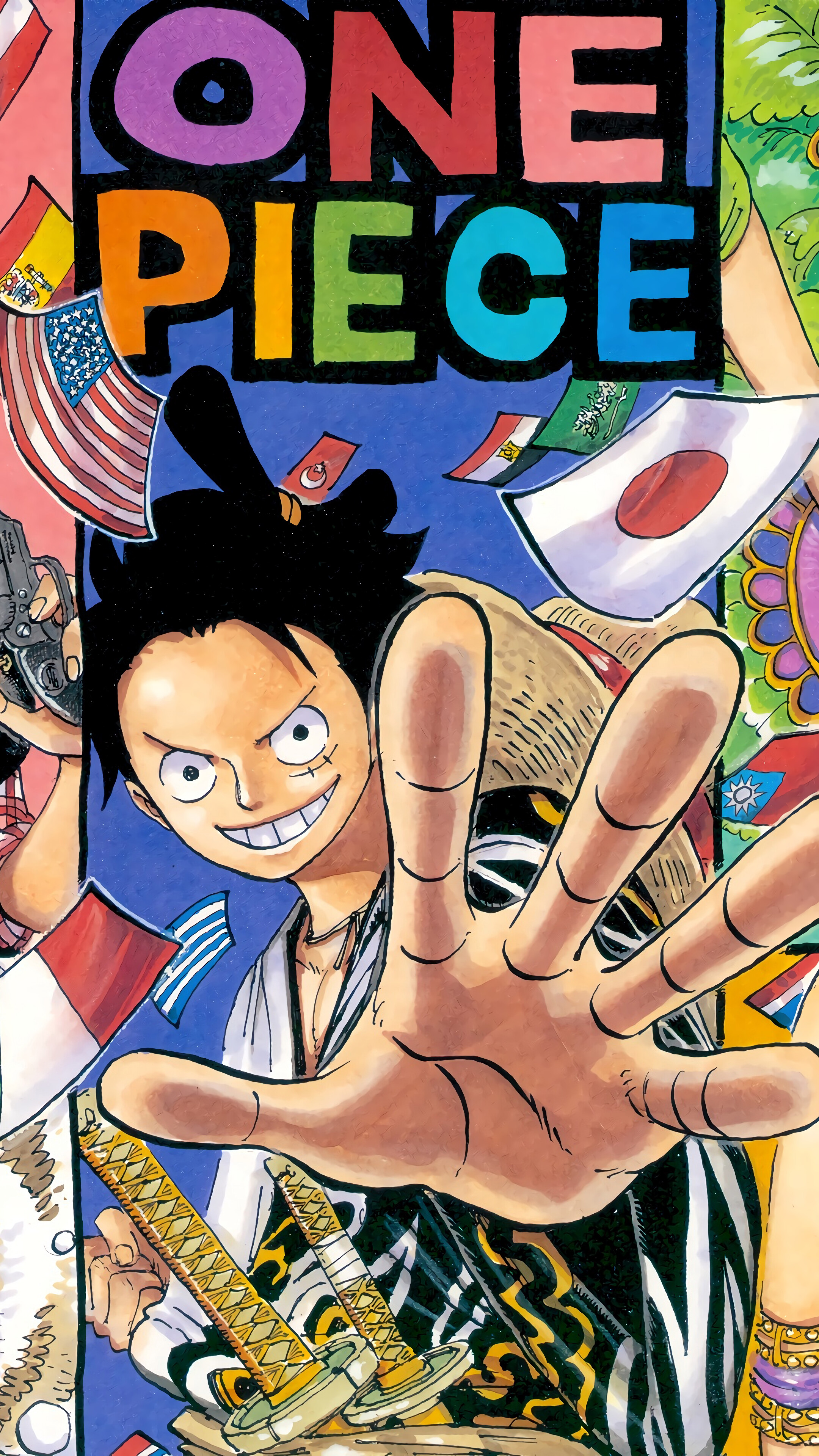 One Piece, Straw Hat Pirates, 4k HD