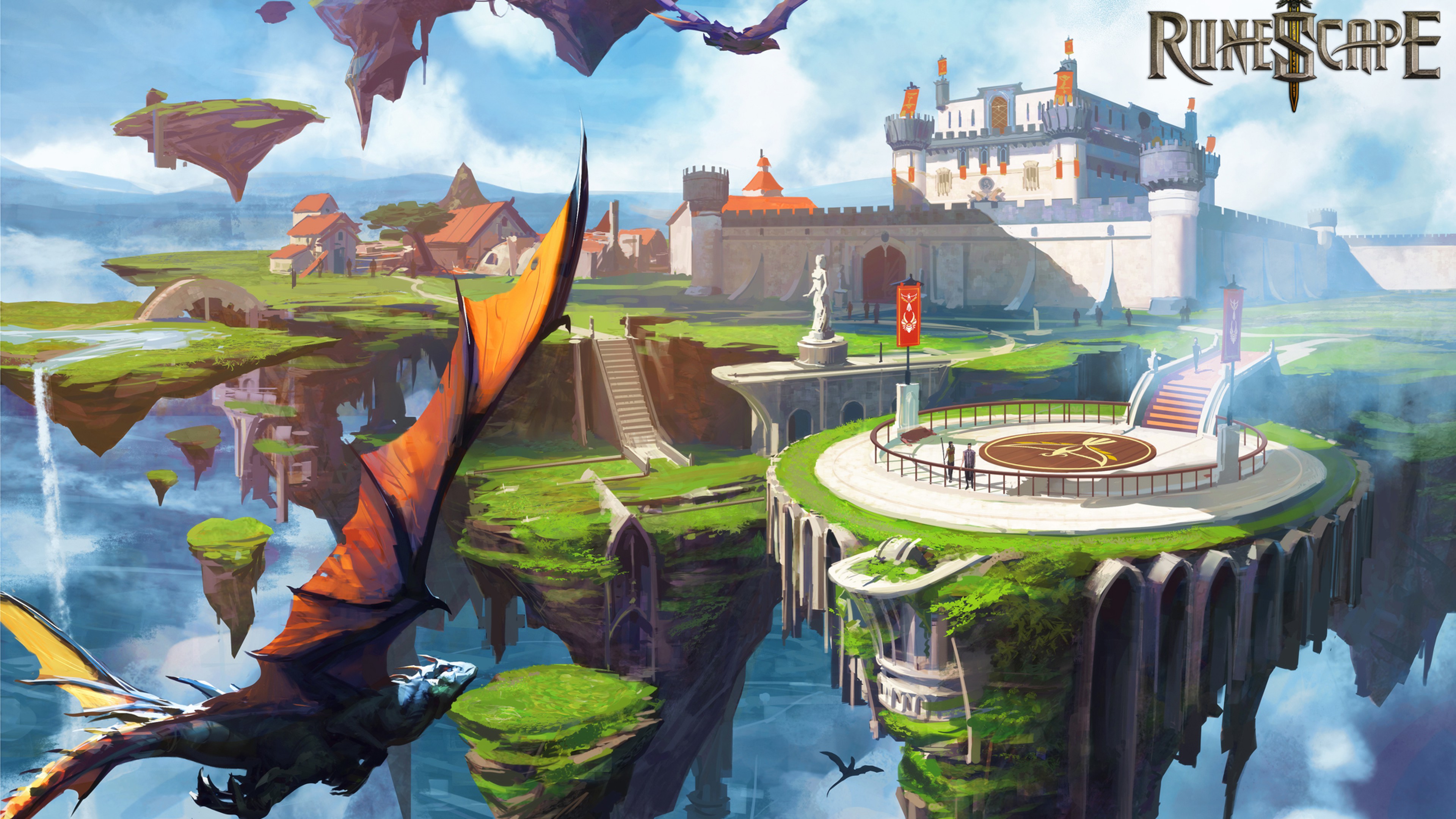Free Download Runescape Citadel HD Wallpaper for Desktop and Mobiles 4K Ultra HD