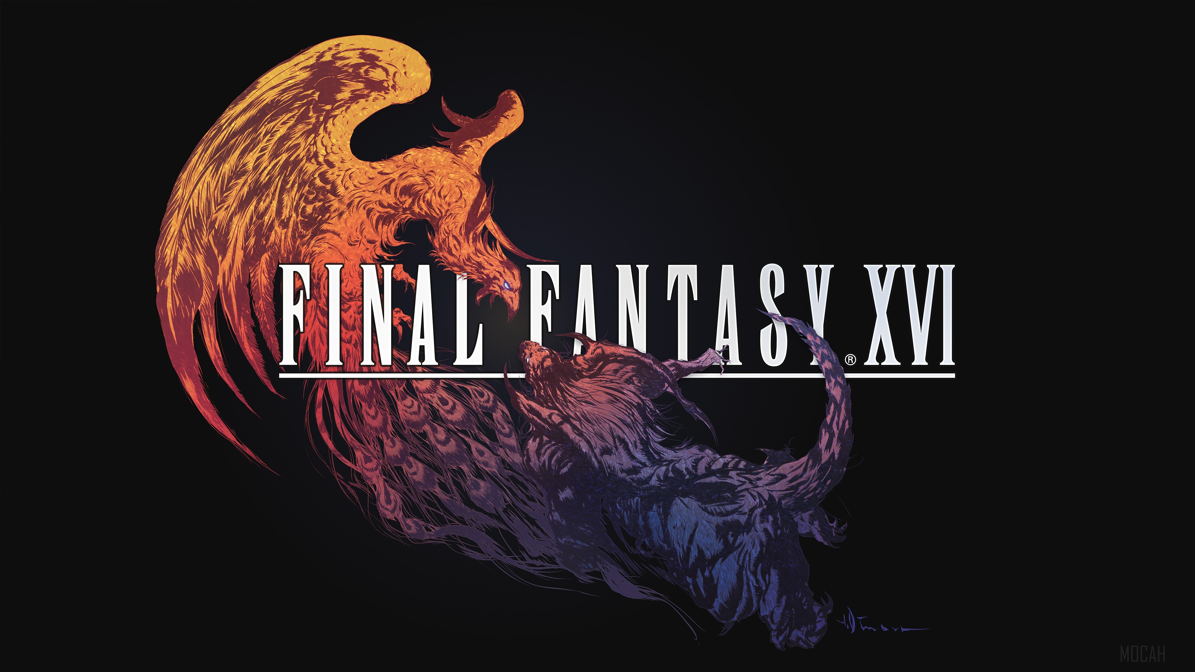 Final Fantasy XVI, Video Game, Logo 4k Gallery HD Wallpaper