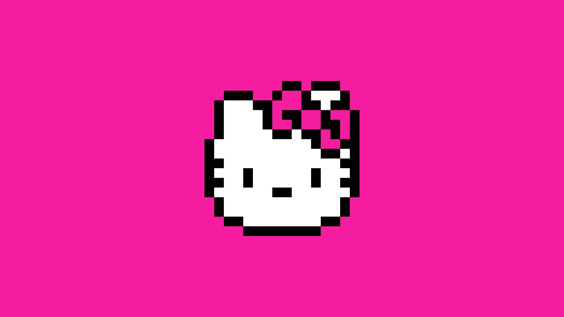 Download Pixel Art Hello Kitty Wallpaper