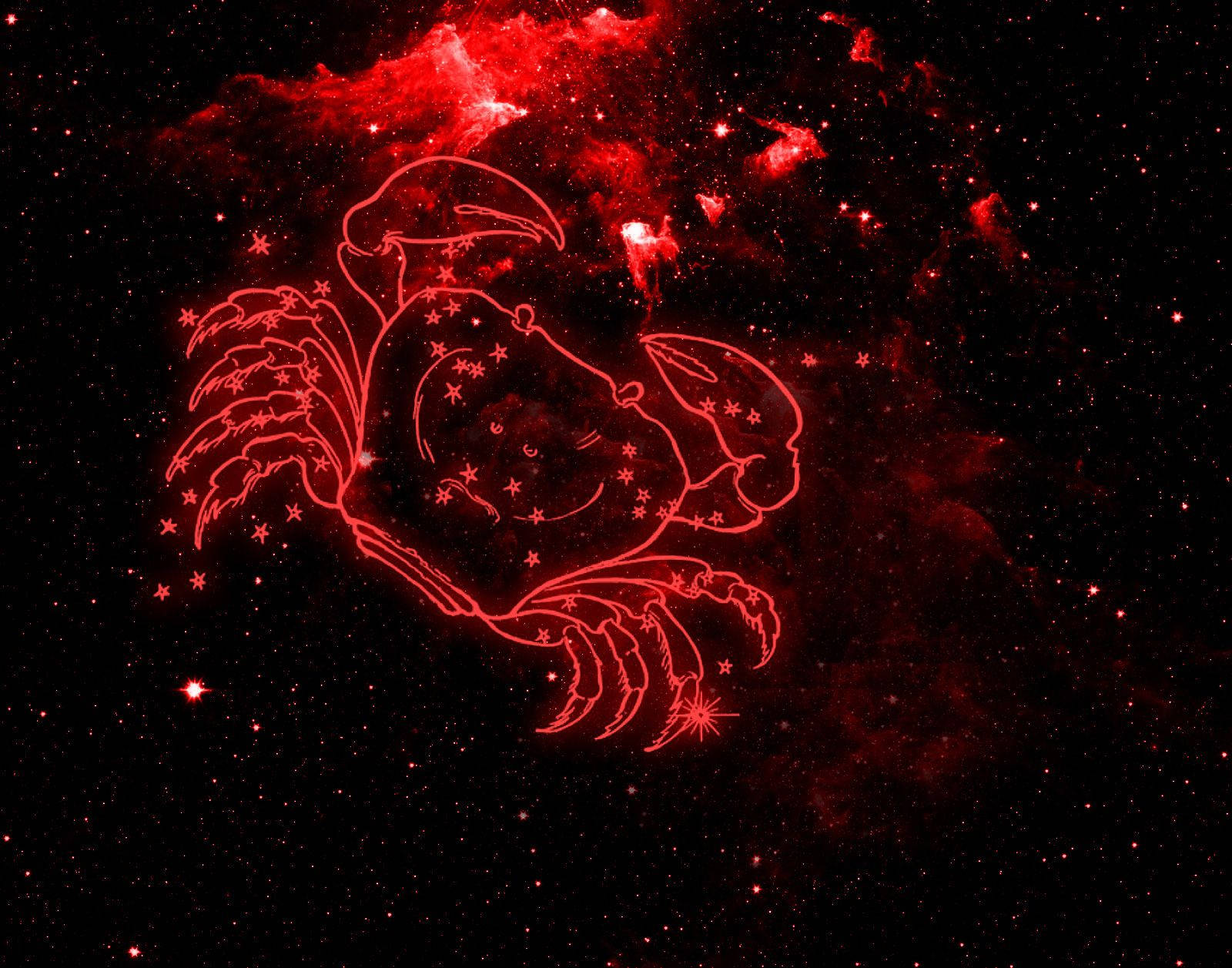 Download Crab Constellation As Cancer Symbol Wallpaper