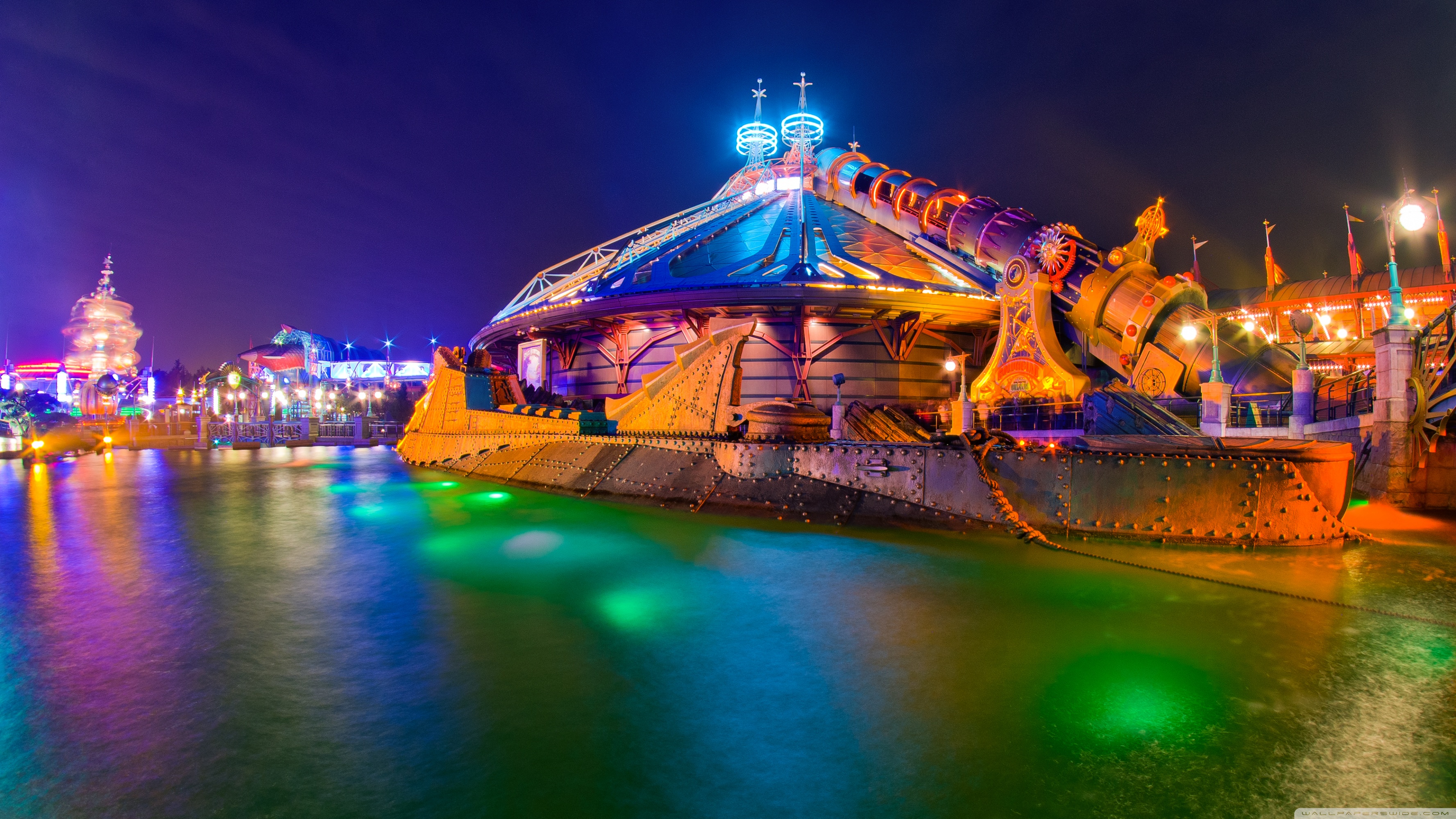 Space Mountain Mission 2 Paris Ultra HD Desktop Background Wallpaper for 4K UHD TV, Widescreen & UltraWide Desktop & Laptop, Multi Display, Dual Monitor, Tablet