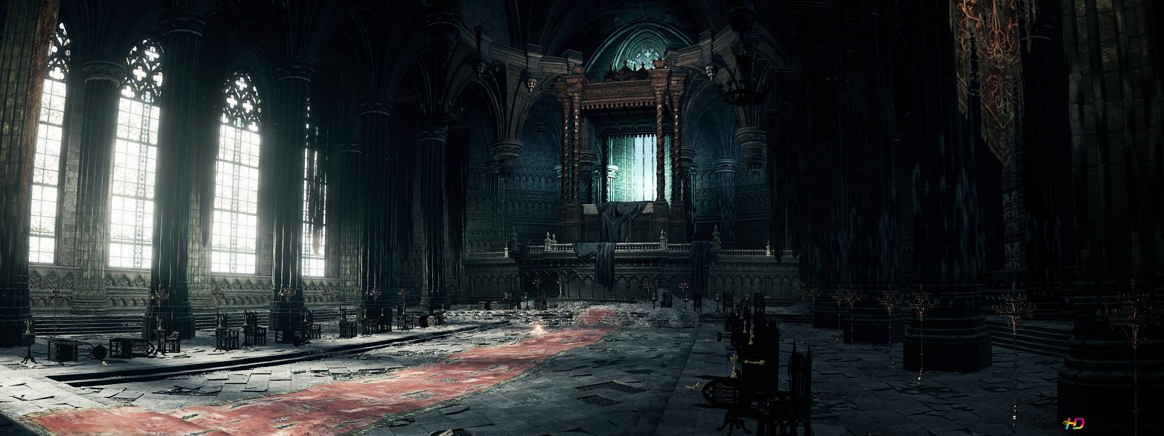 Dark souls iii castle 4K wallpaper download