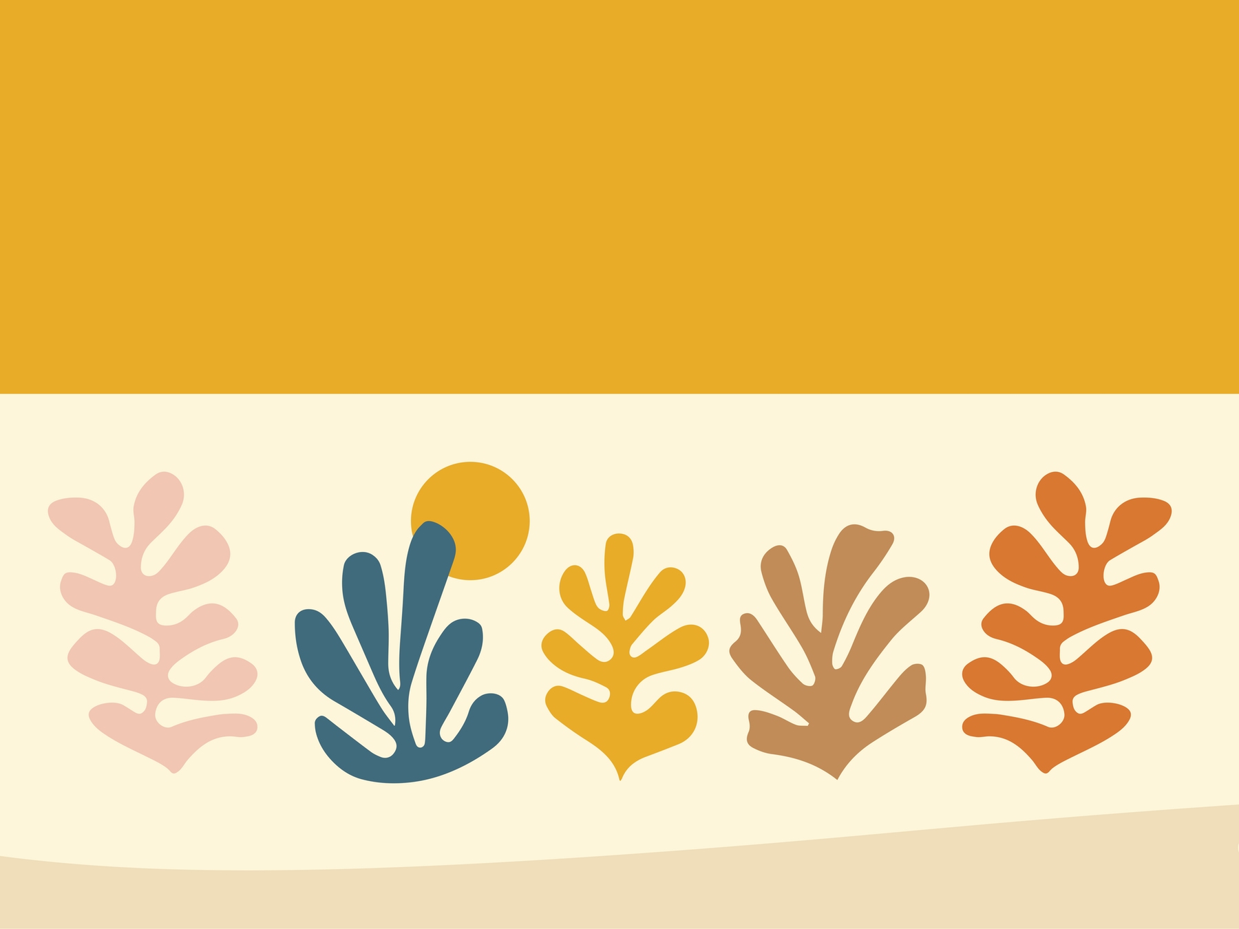 Matisse Summer Collage Wallpaper