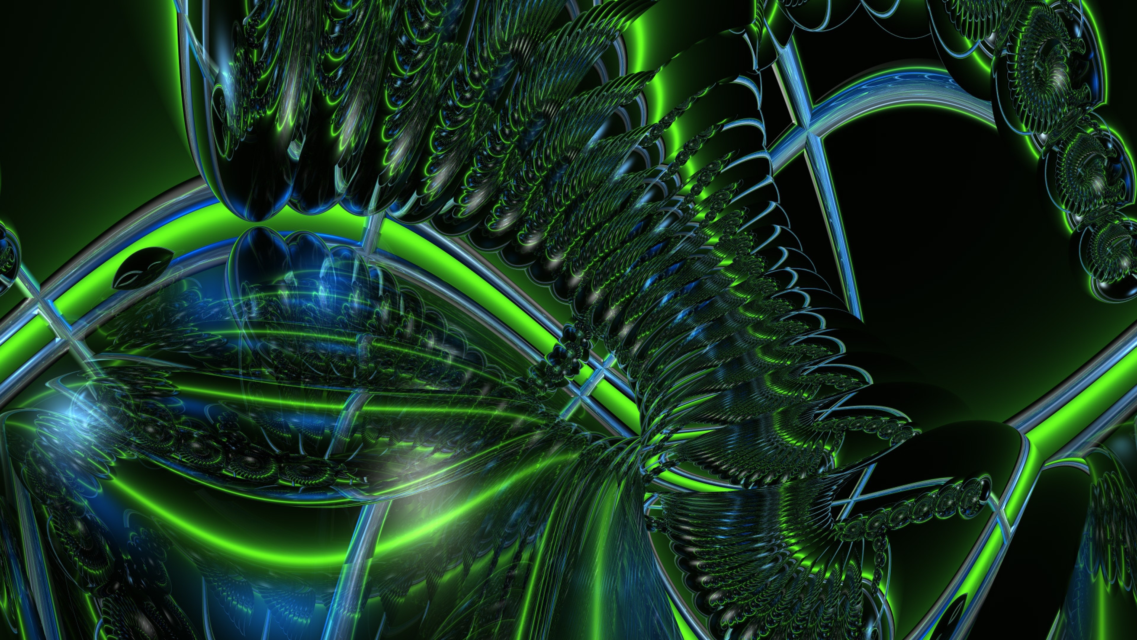 Neon Green HD Wallpaper