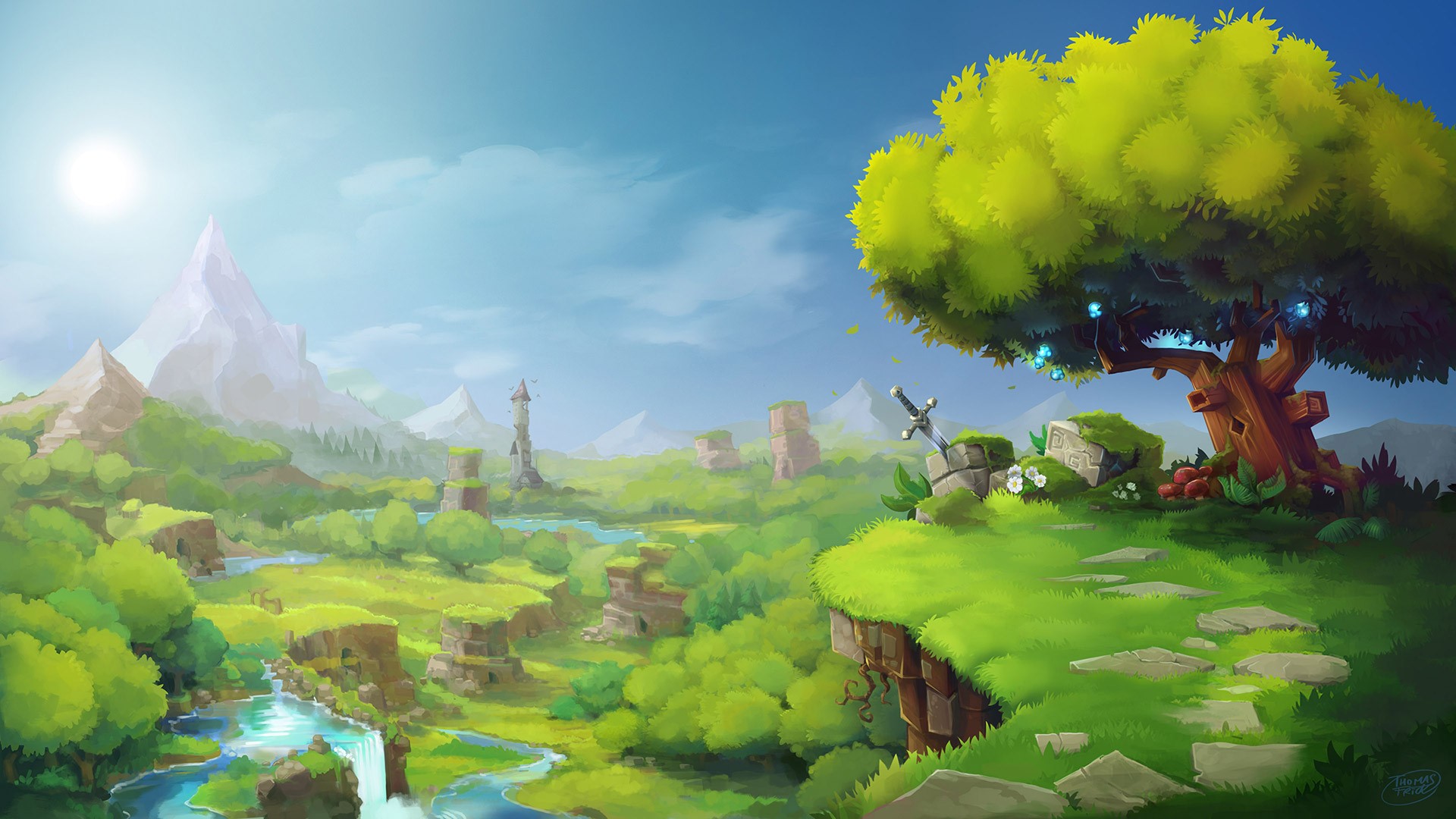 Wallpaper / Hytale, RPG, video games, video game art free download