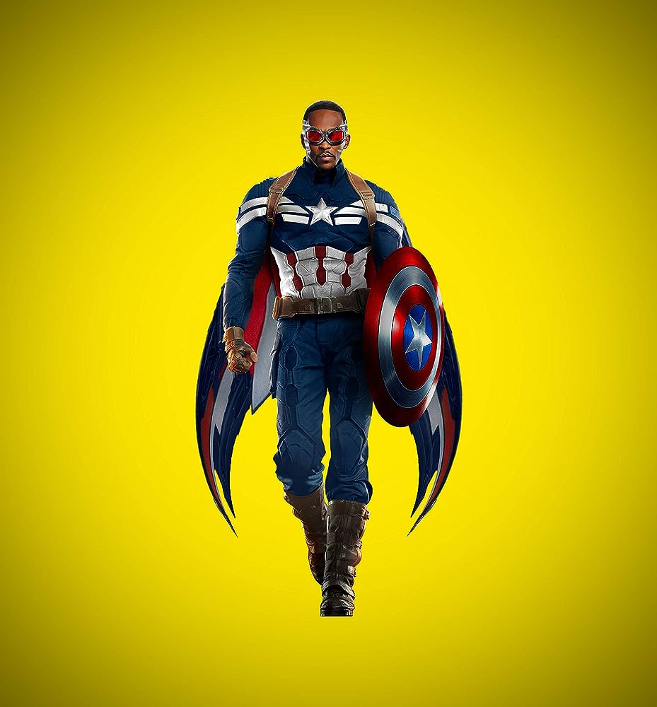 Falcon As Captain America 4k Wallpaper, The Falcon and The Winter Soldier Wallpaper, Capitan America TV Show 4K Wallpaper, Capitan America Print Art, Handmade Products