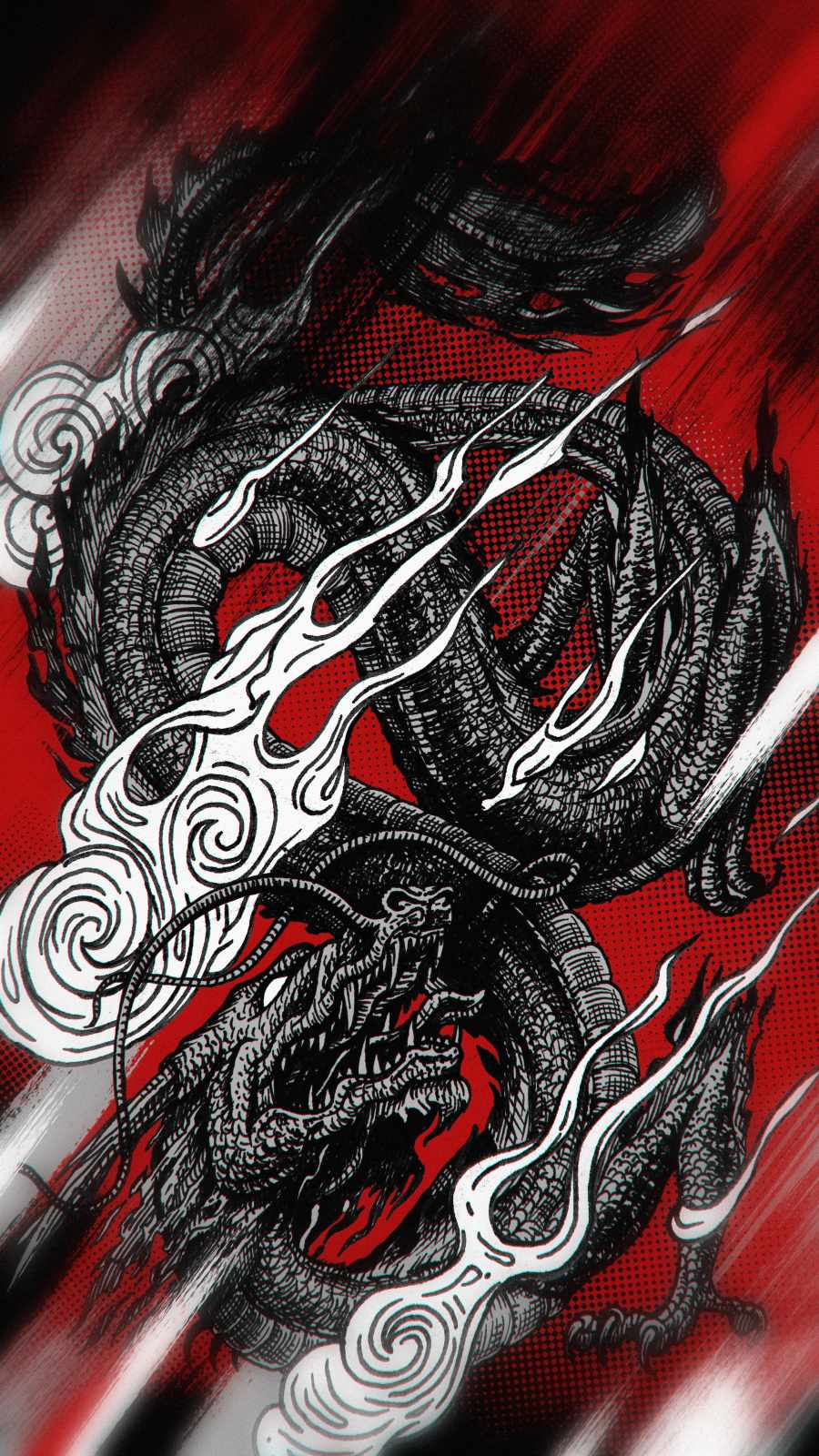 Dragon Art 4K iPhone Wallpaper Wallpaper, iPhone Wallpaper