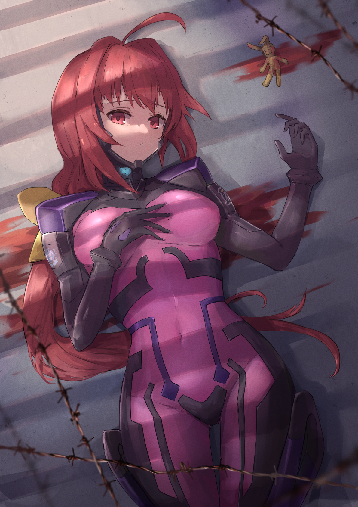 Kagami Sumika Anime Anime Girls Muv Luv Muv Luv Alternative Long Hair Pink Hair Artwork Digital Art Wallpaper:1191x1684