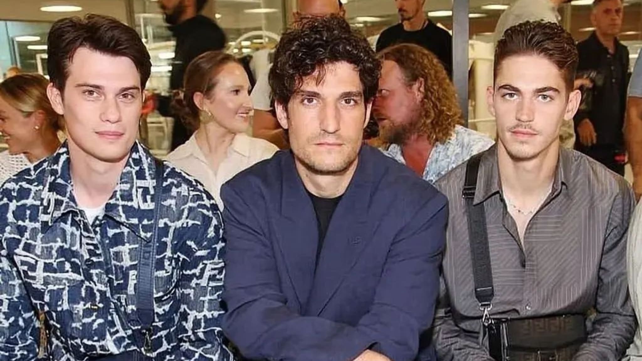 Nicholas Galitzine And More At FENDI Men's Spring Summer 2024 Show