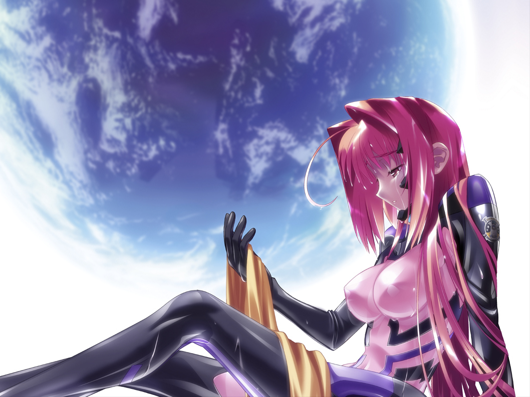 Age Kagami Sumika Long Hair Muv Luv Muv Luv Alternative Red Eyes Red Hair Wet. Konachan.com.com Anime Wallpaper