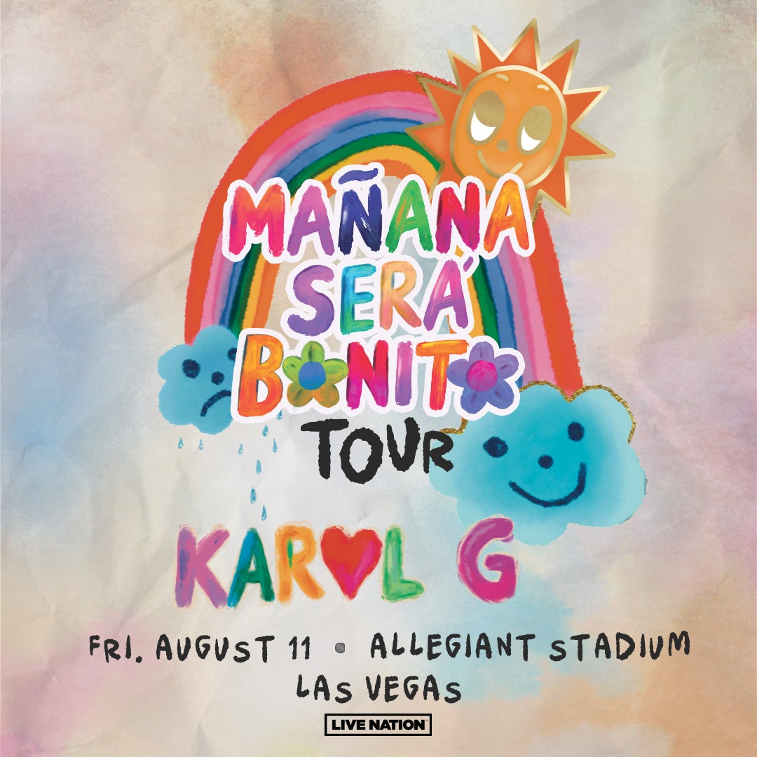 KAROL G bringing “MAÑANA SERÁ BONITO” TOUR to Allegiant Stadium on Friday, August 11, 2023