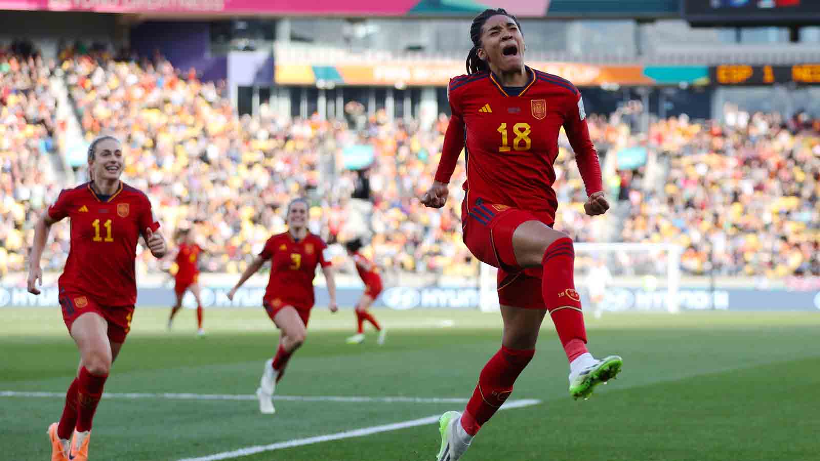 Salma Paralluelo sends Spain to first Women's World Cup semifinal