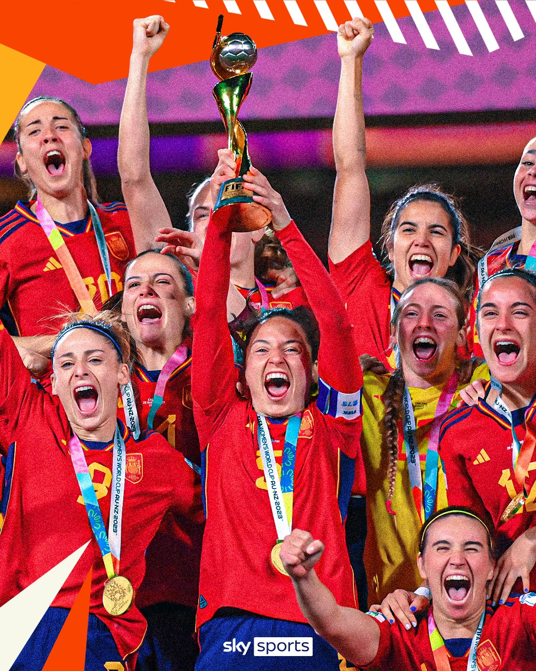 Spain Football Women's World Cup 2023 Champions wallpaper
