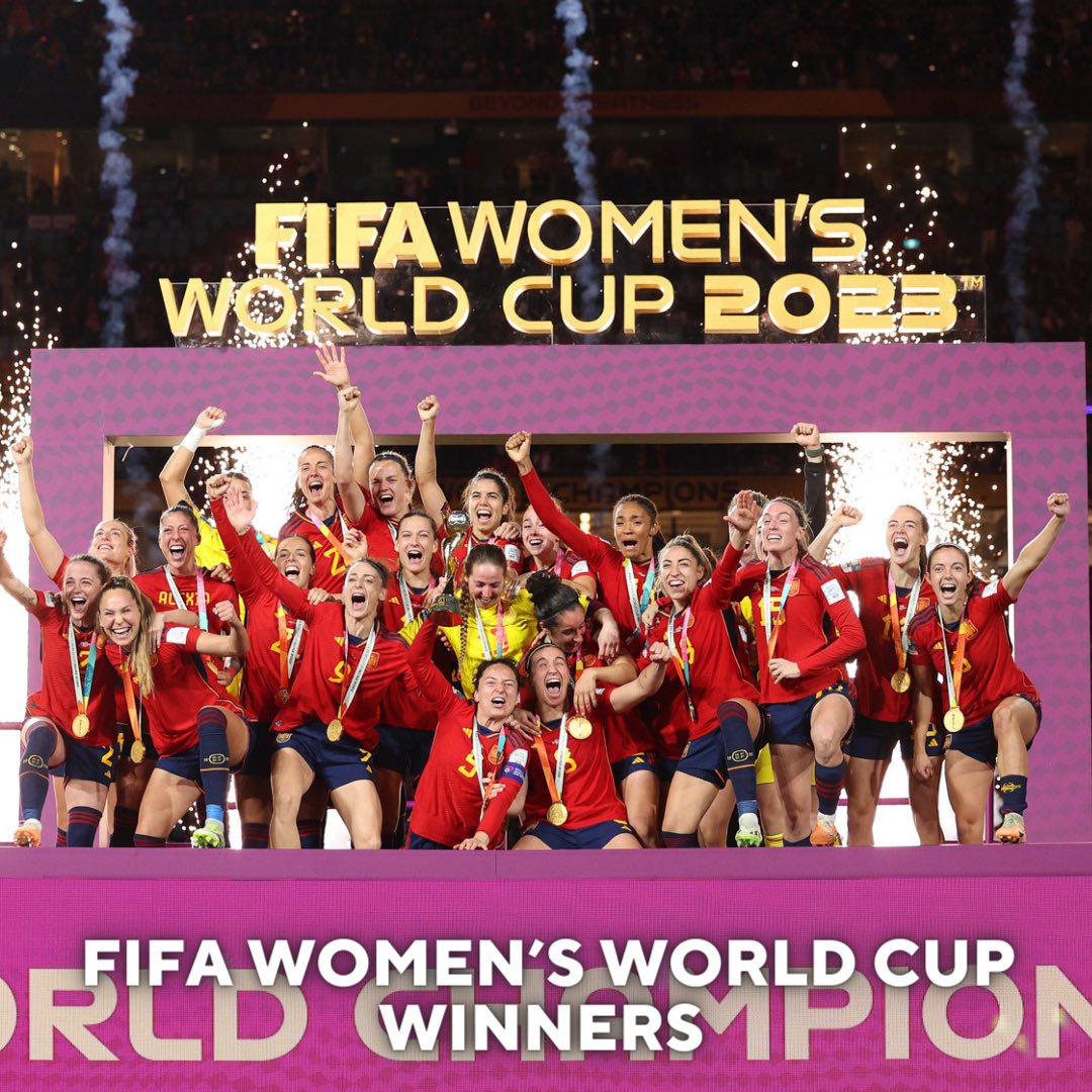 Spain Football Women's World Cup 2023 Champions wallpaper