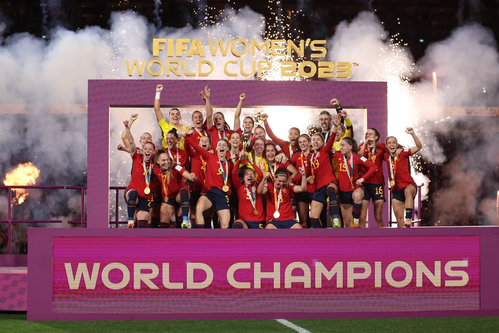 Spain Football Women's World Cup 2023 Champions wallpaper