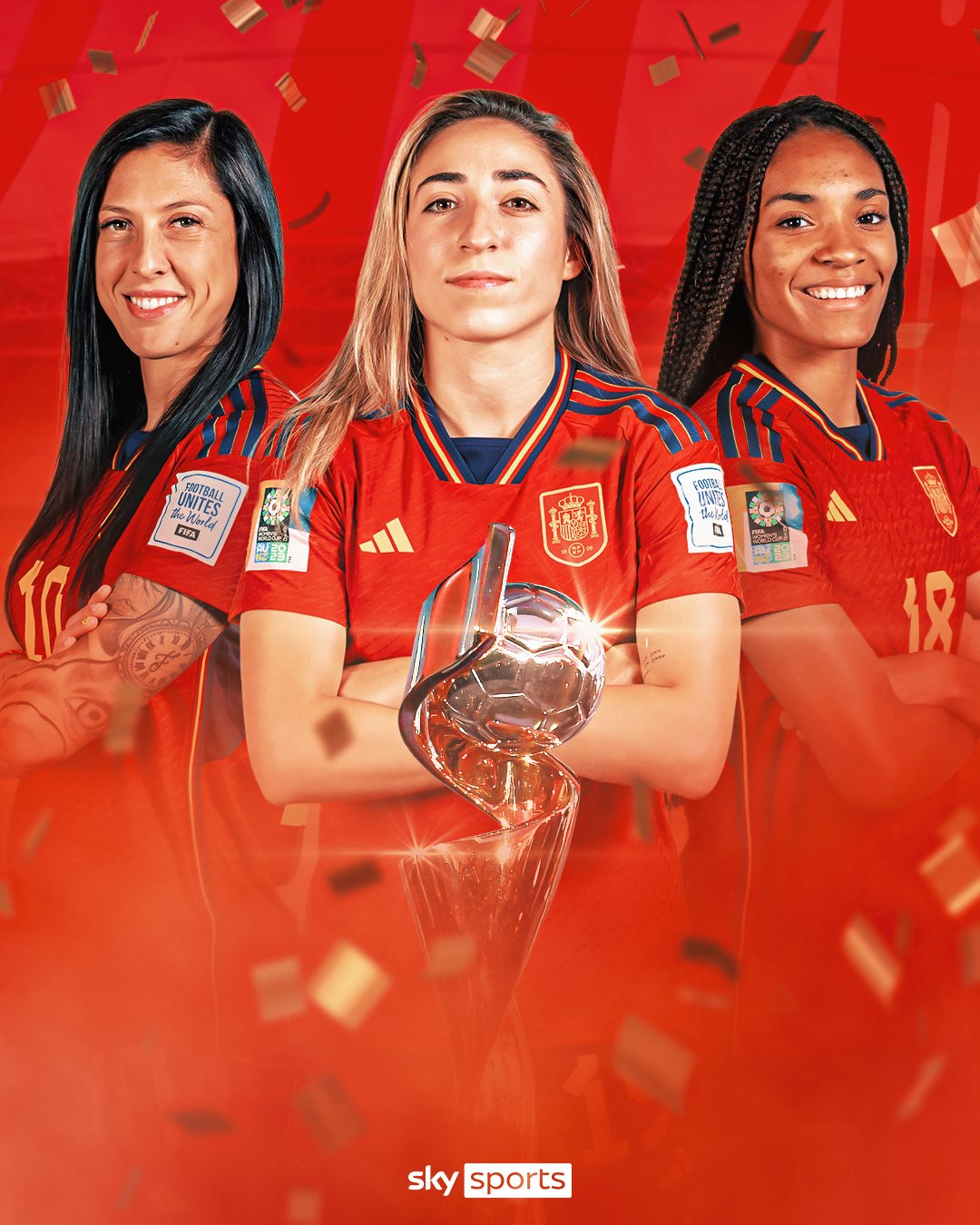 Spain Football Women's World Cup 2023 Champions wallpaper