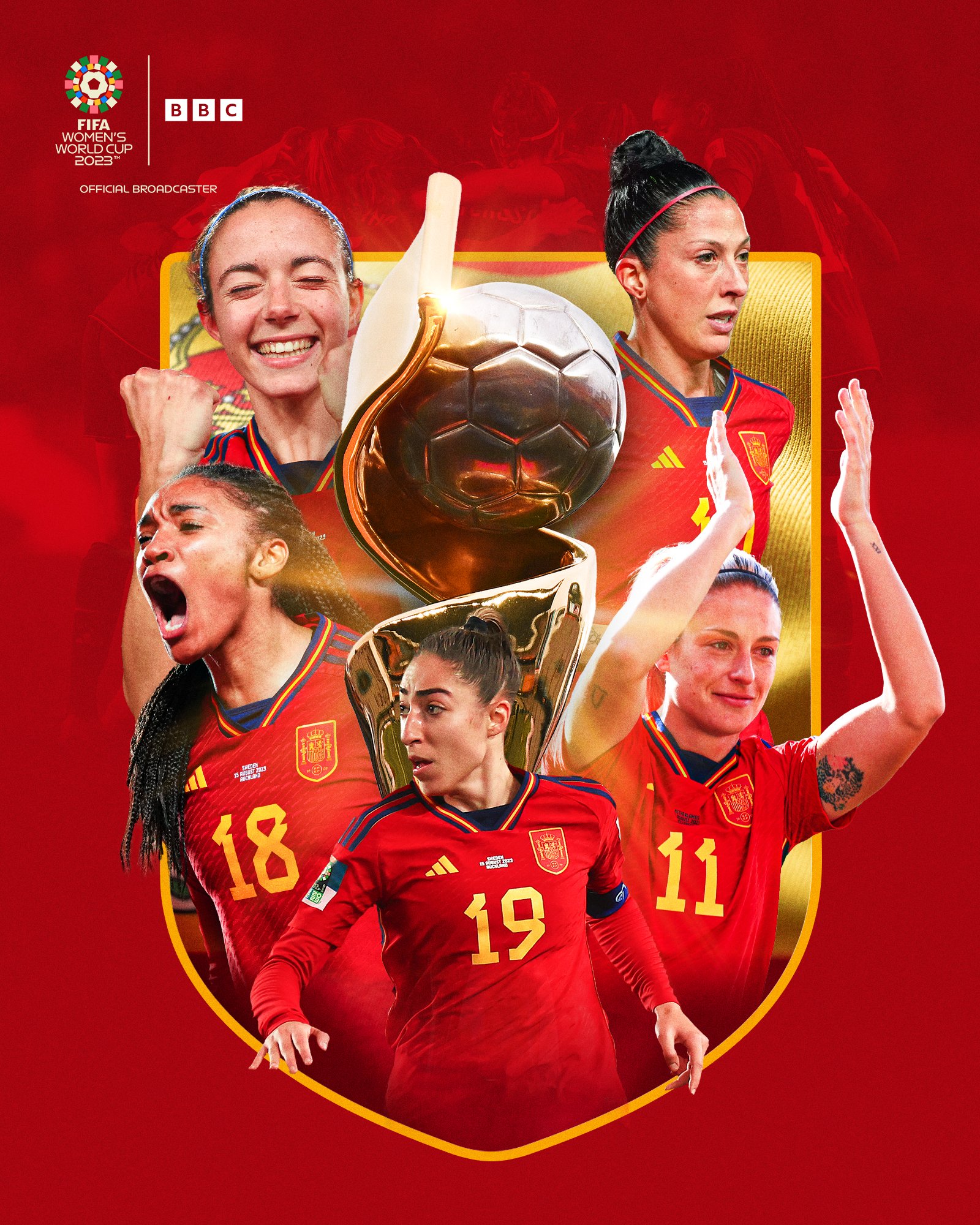 Spain Football Women's World Cup 2023 Champions wallpaper