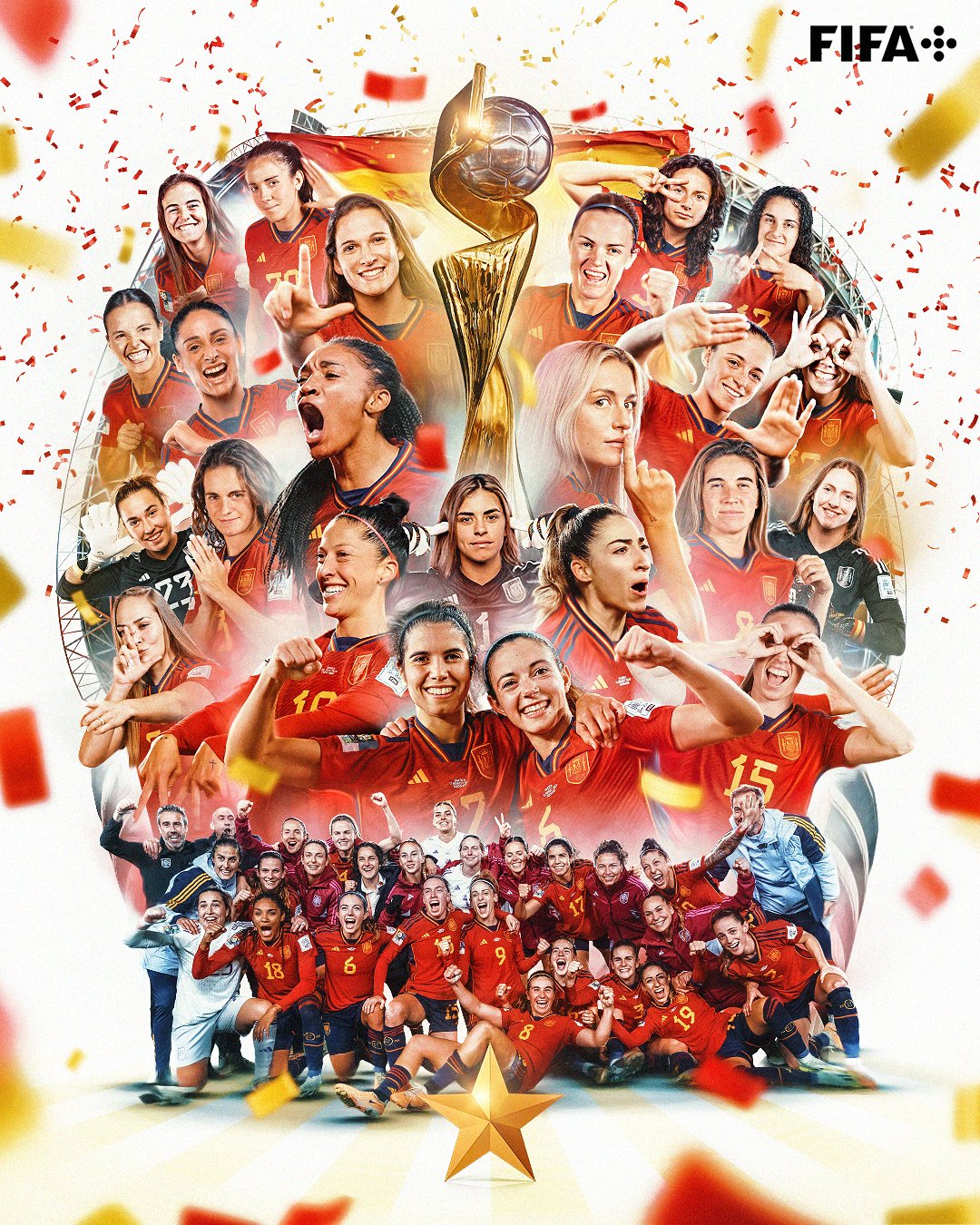 Spain Football Women's World Cup 2023 Champions wallpaper