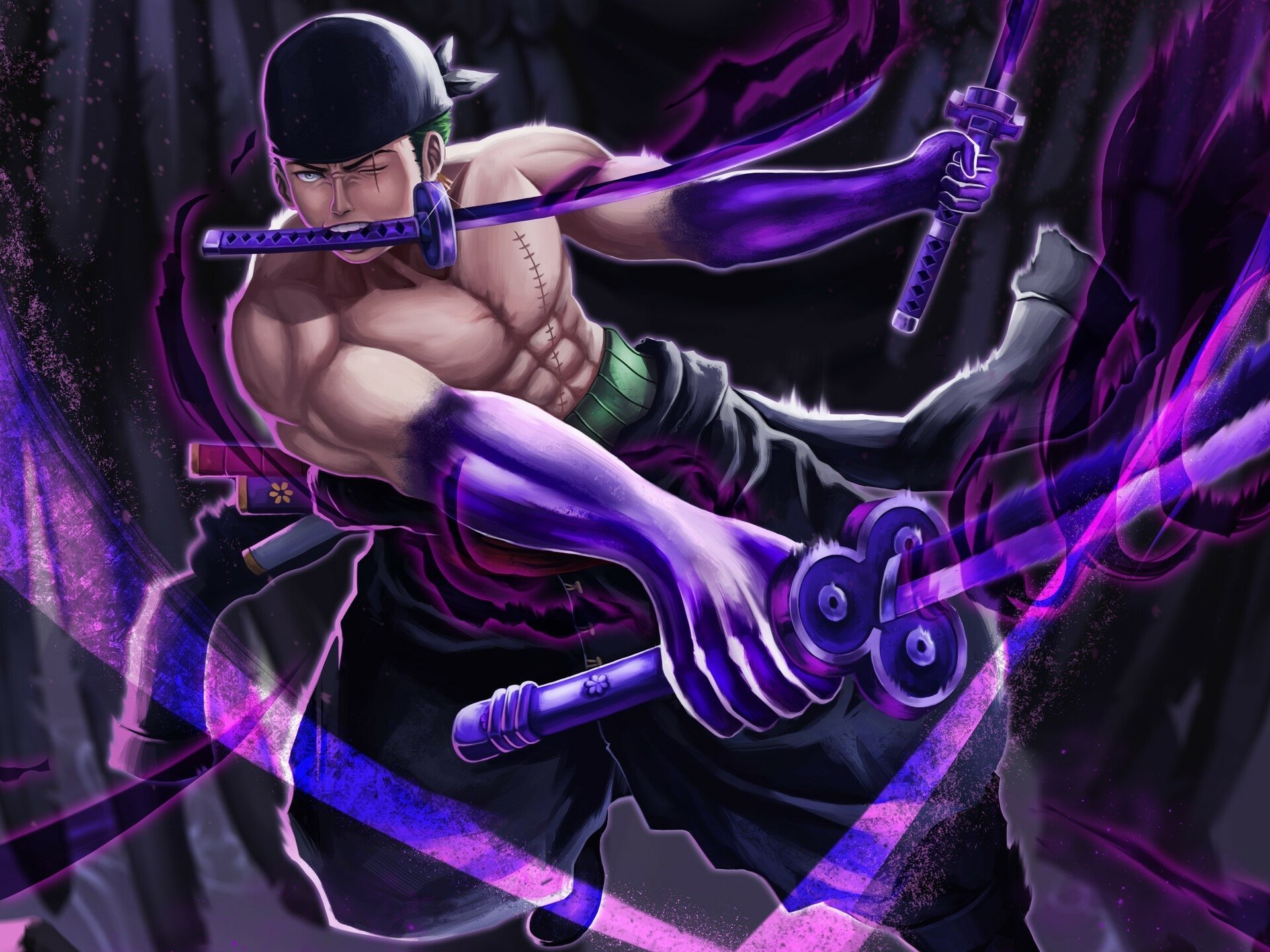 Zoro Purple Wallpapers - Wallpaper Cave