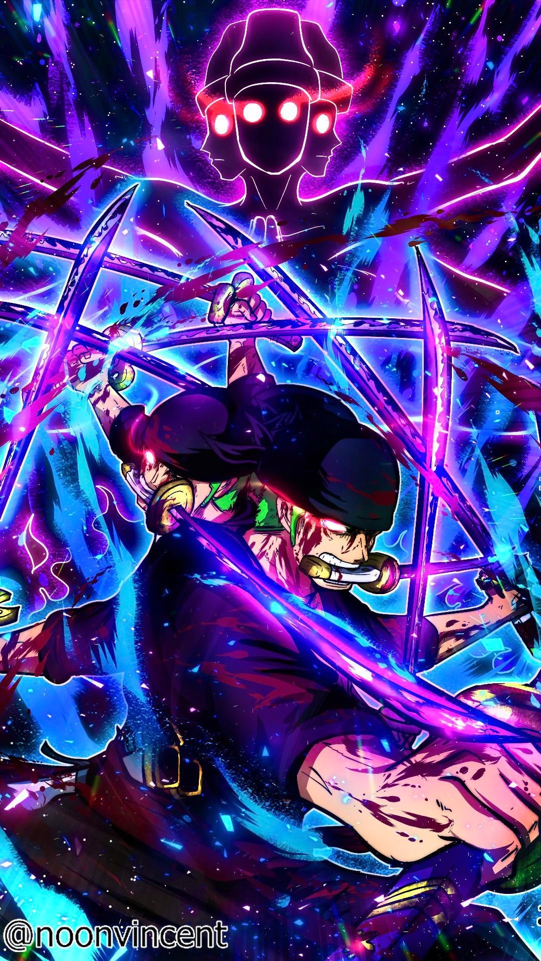 Zoro haki Wallpaper Download