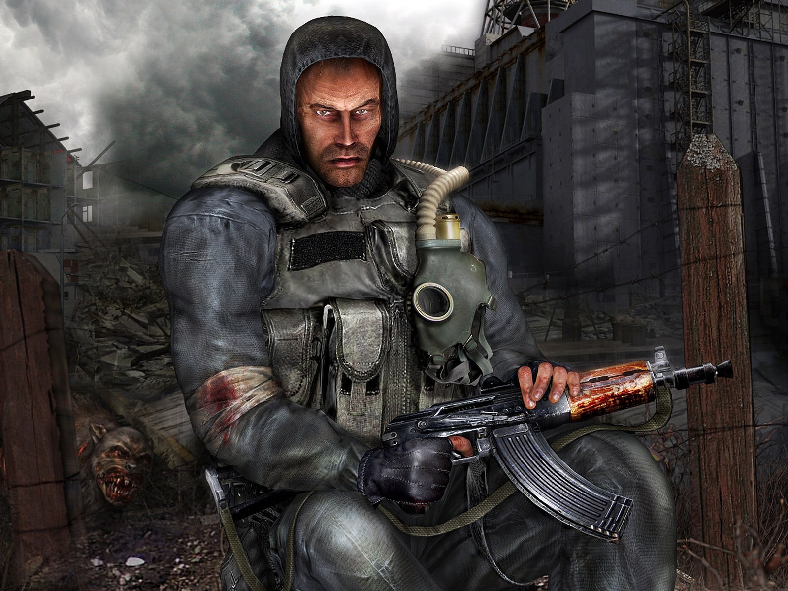 Desktop Wallpaper STALKER S.T.A.L.K.E.R.: Clear Sky vdeo game