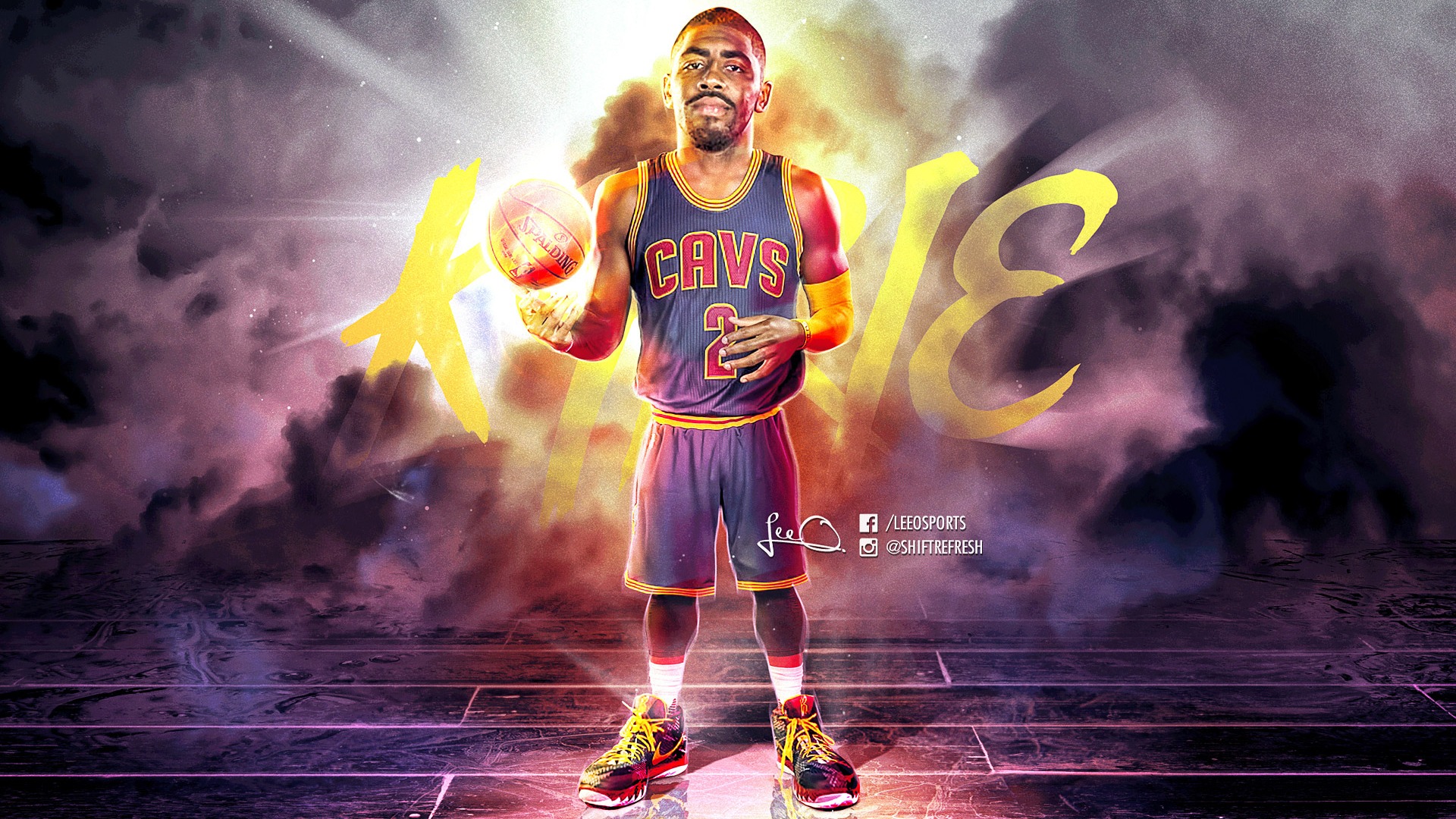 Kyrie Irving Cavaliers 2016 NBA Basketball HD Wallpaper