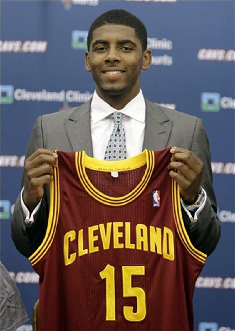 Kyrie Irving Nba Draft First Pick Cleveland Cavaliers Kyrie Irving Wallpaper