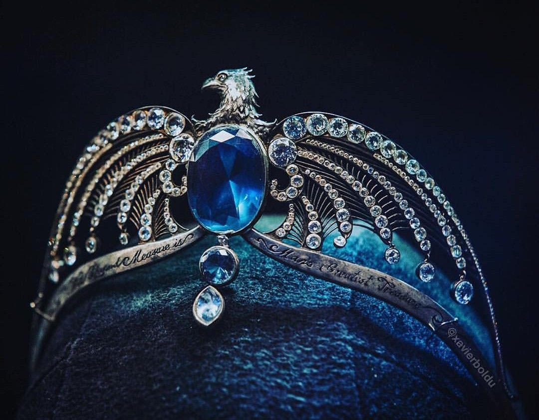 Ravenclaw's Diadem. Ravenclaw, Ravenclaw aesthetic, Harry potter ravenclaw