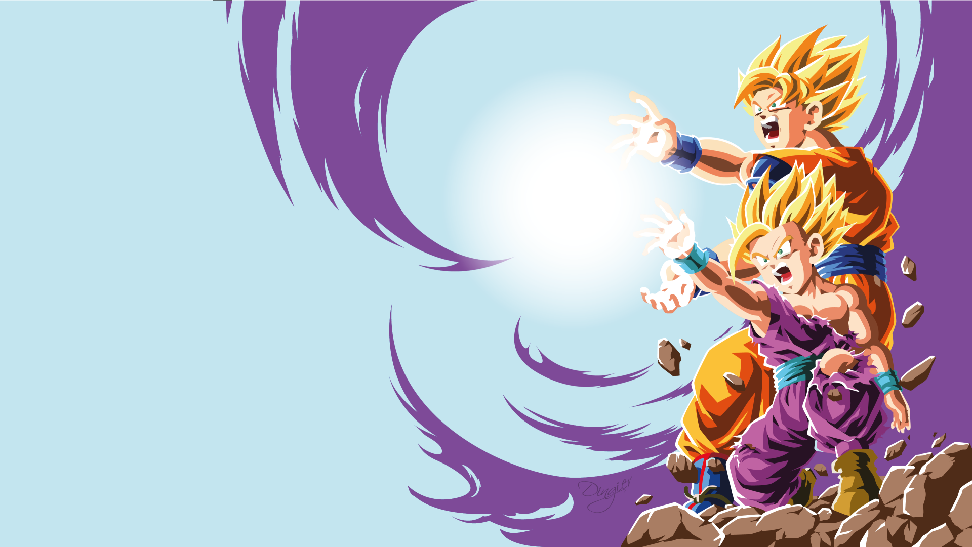 4K Kamehameha Wallpaper and Background Image