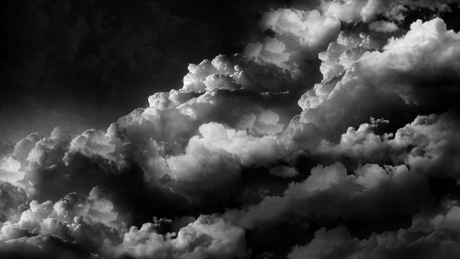 Black And White Cloud Wallpaper