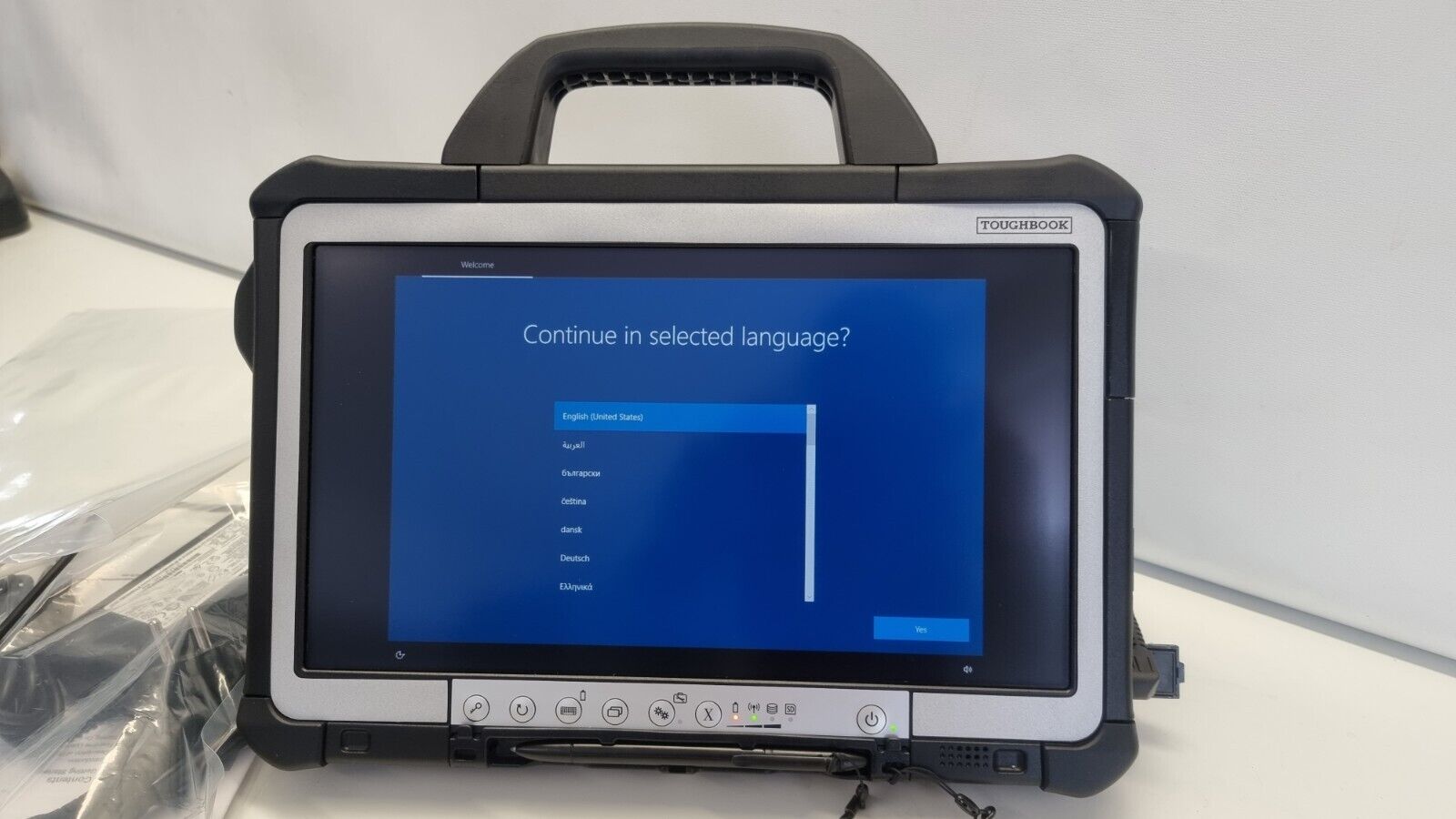 PANASONIC TOUGHBOOK CF D1 MK3 I5 6300U 16GB 512GB SSD XENTRY TABLET