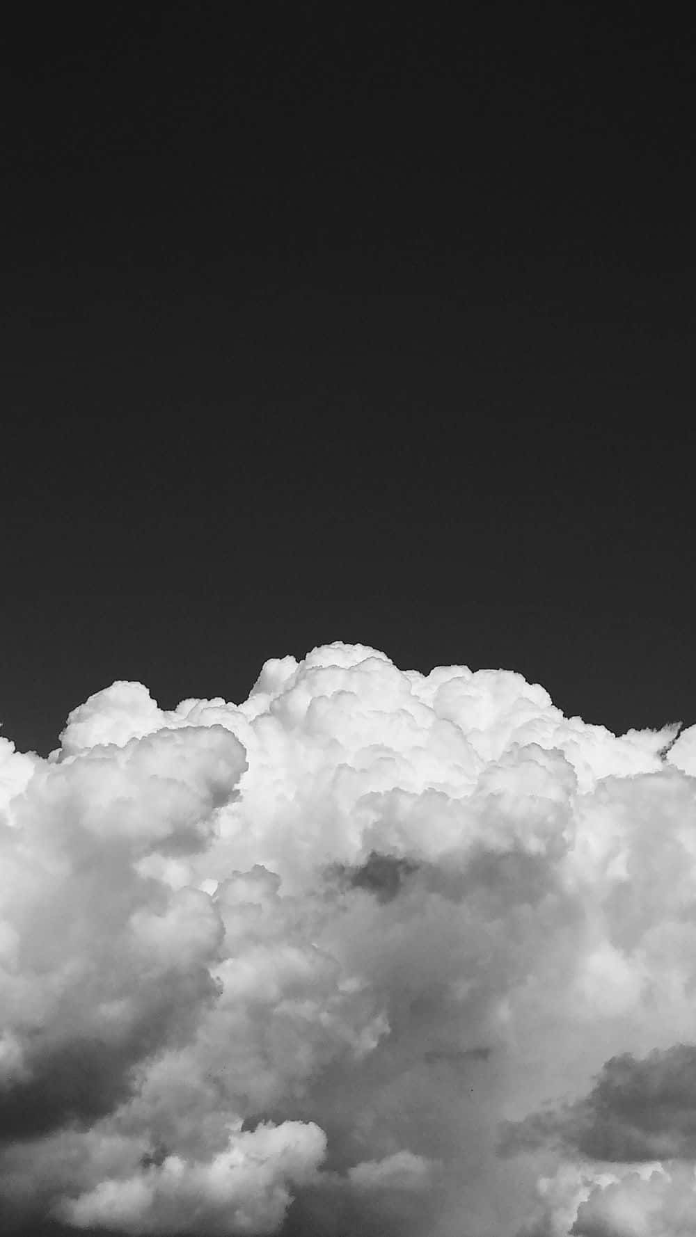 Download Gloomy Sky Black And White Cloud Wallpaper