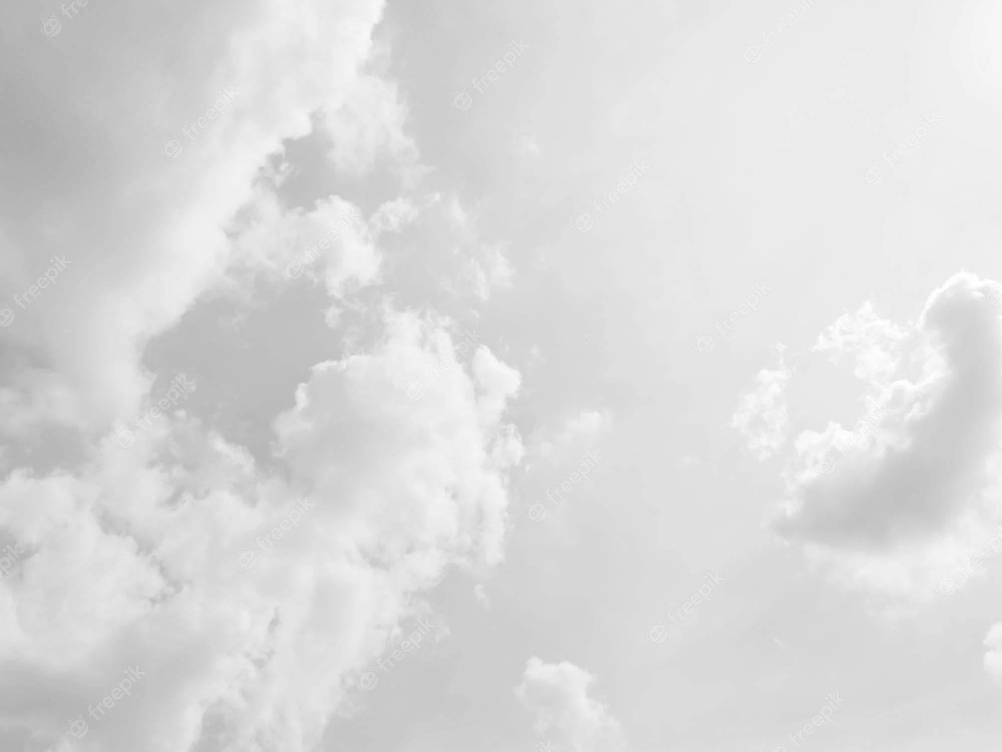 White Cloud Background Image