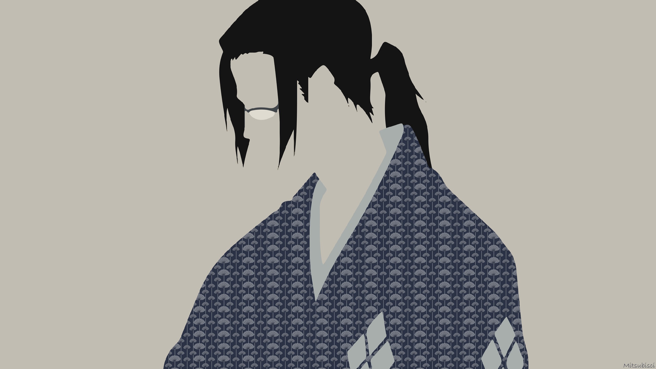 drawing, illustration, anime, silhouette, cartoon, pattern, Samurai Champloo, Jin Samurai Champloo, design, sketch Gallery HD Wallpaper
