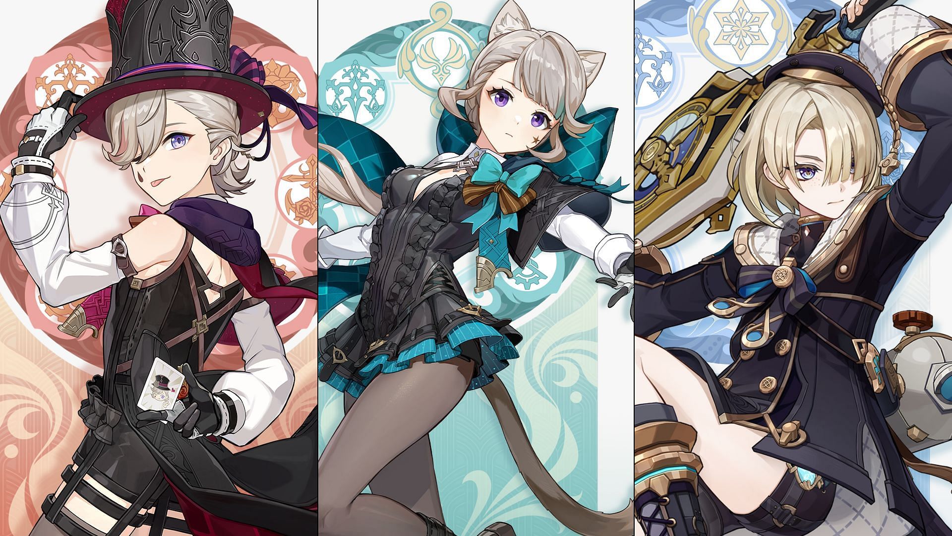 Genshin Impact 4.0: Lyney, Lynette, and Freminet's kits, splash arts, and namecard designs, as per leaks