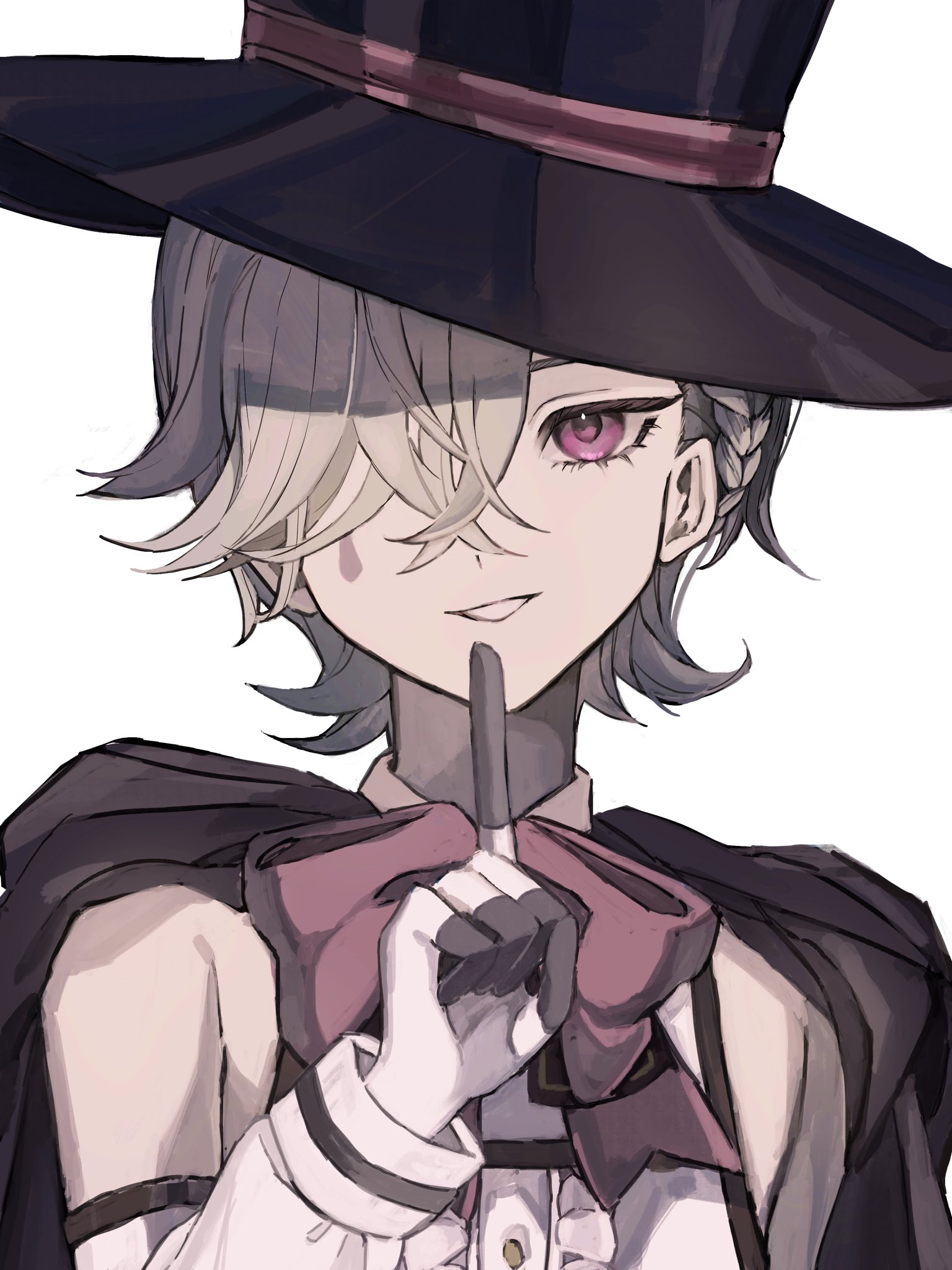lyney (genshin impact) drawn