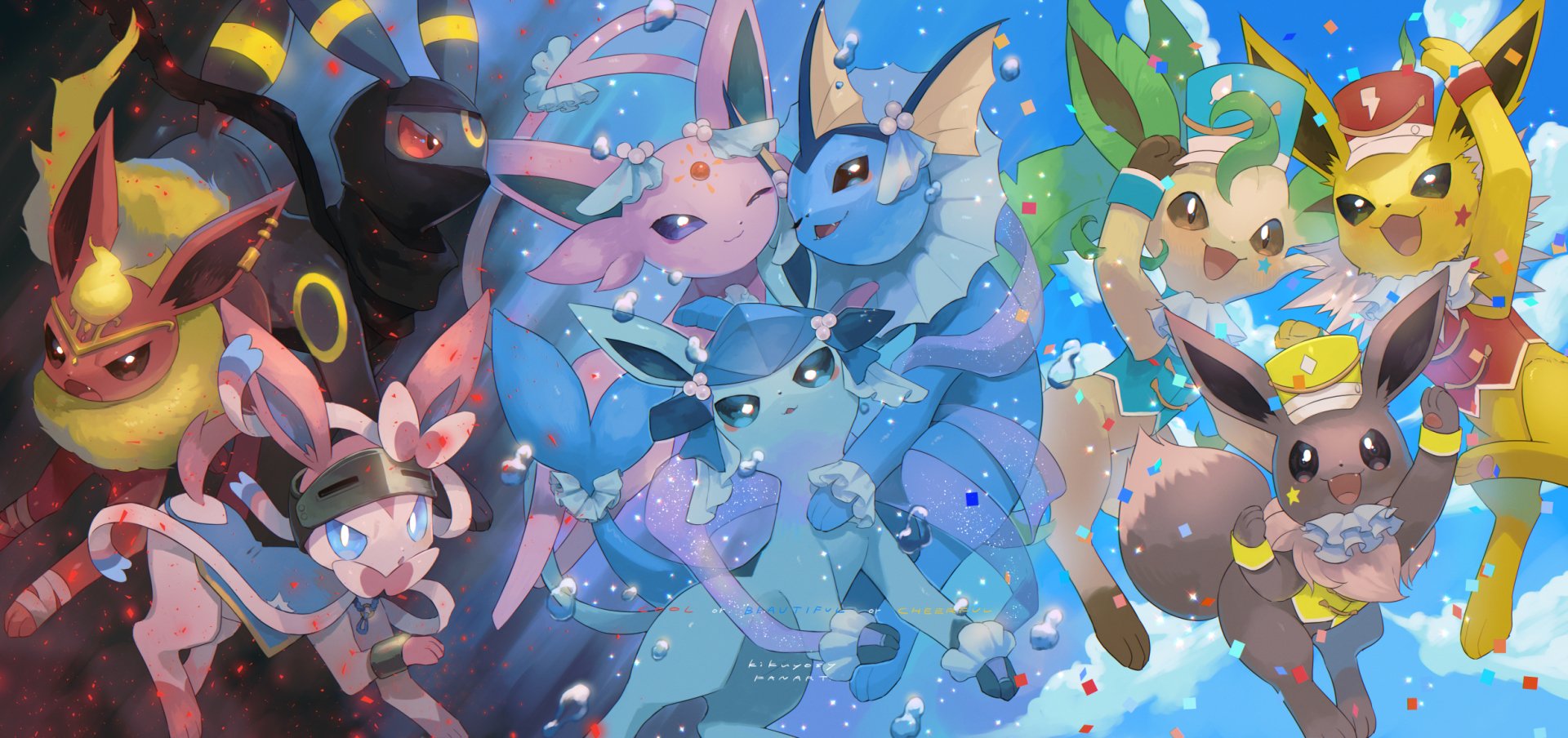 Eeveelutions HD Wallpaper and Background