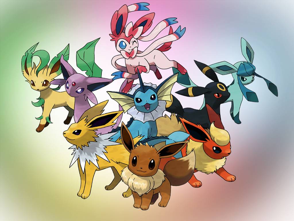 Cute Eevee Evolutions Wallpaper Free Cute Eevee Evolutions Background