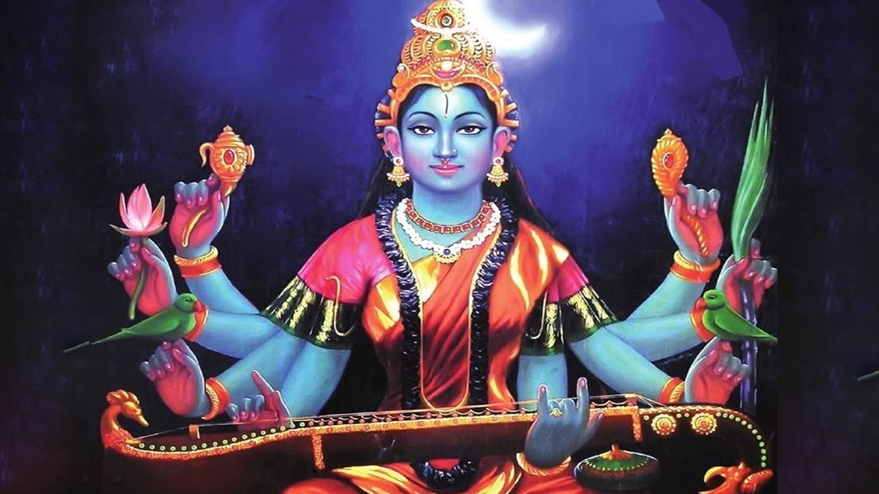 Maa Matangi Devi Stotram with Lyrics.. Chant this Mantra for Good Health & Prosperity to Mother