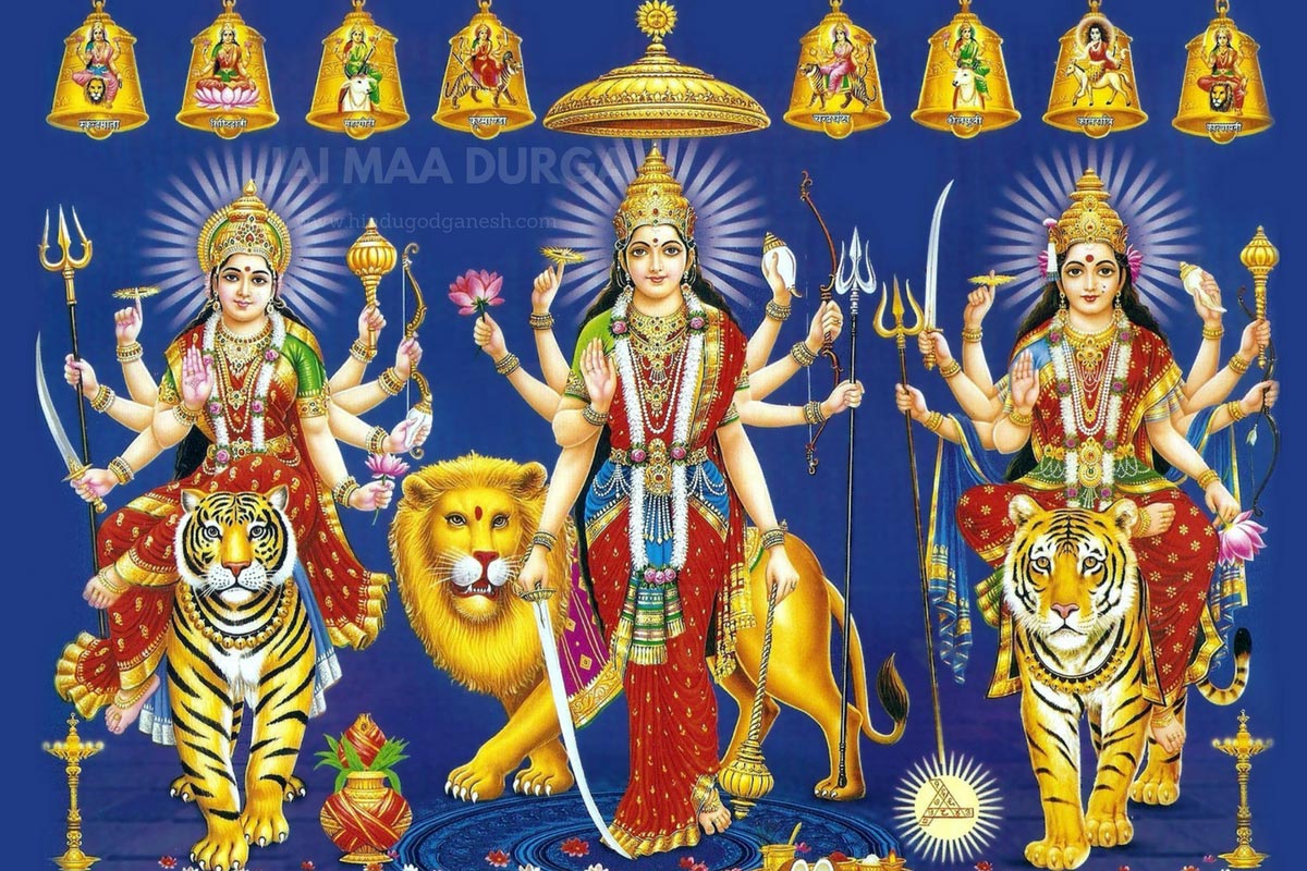 Maa Durga wallpaper full size HD free Mata Bhawani