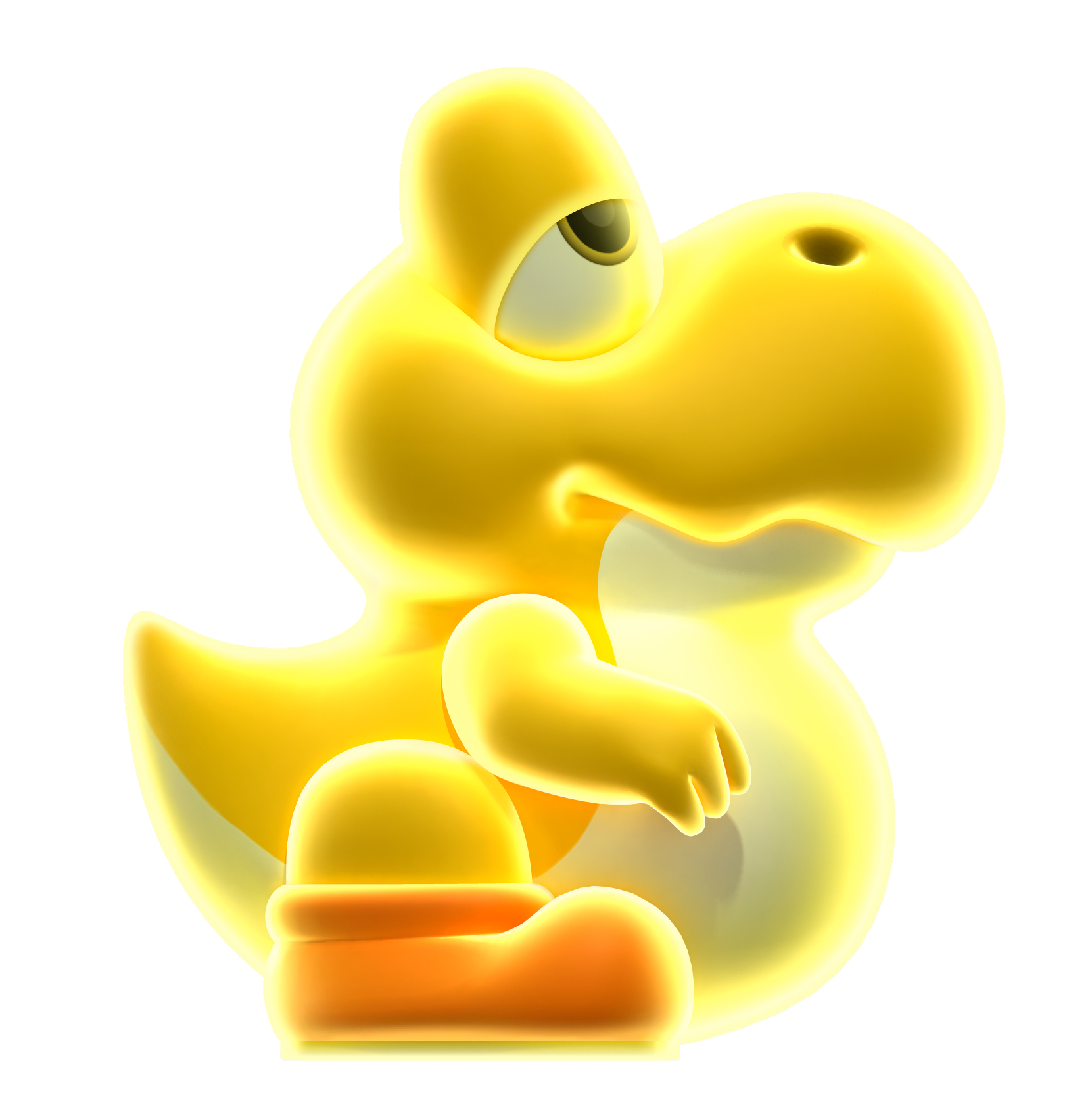 Glowing Baby Yoshi
