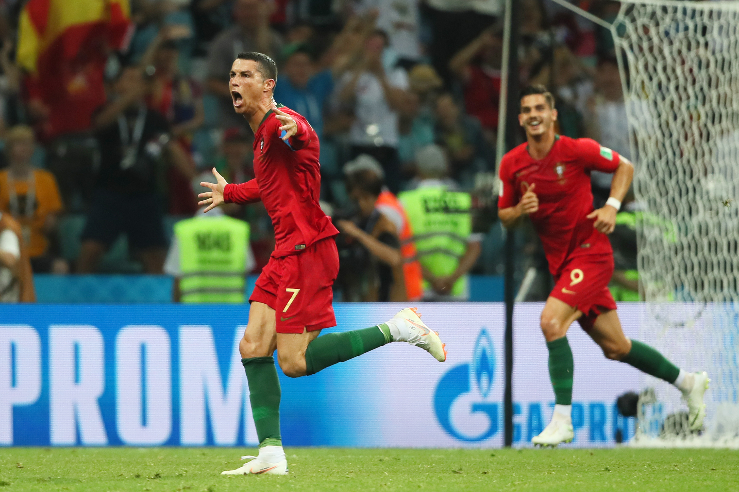 Video: Cristiano Ronaldo Completes Hat Trick With Brilliant Free Kick Vs. Spain. News, Scores, Highlights, Stats, And Rumors