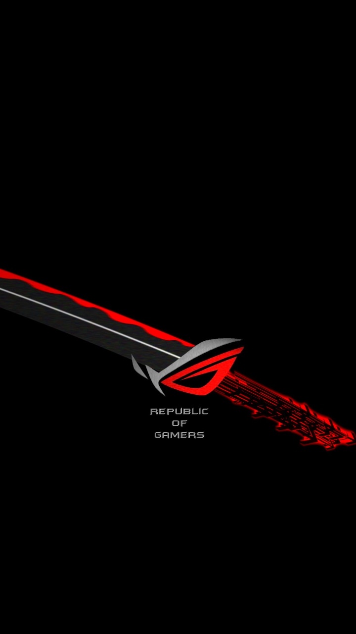 Wallpaper / Technology Asus ROG Phone Wallpaper, Republic Of Gamers, Sword, Asus, 720x1280 free download