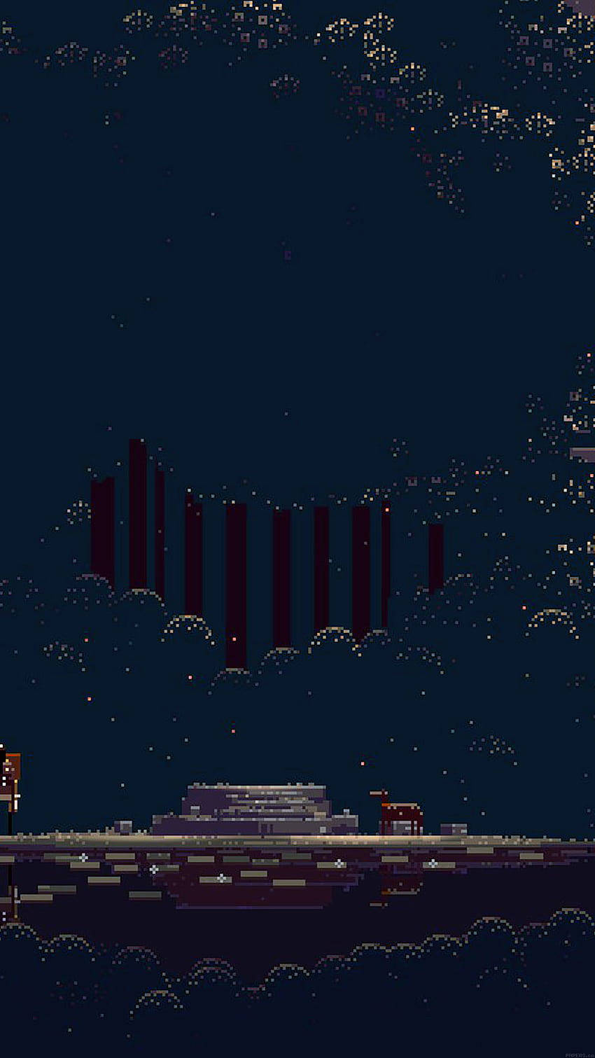 Download 8 Bit Japan Ship Wallpaper